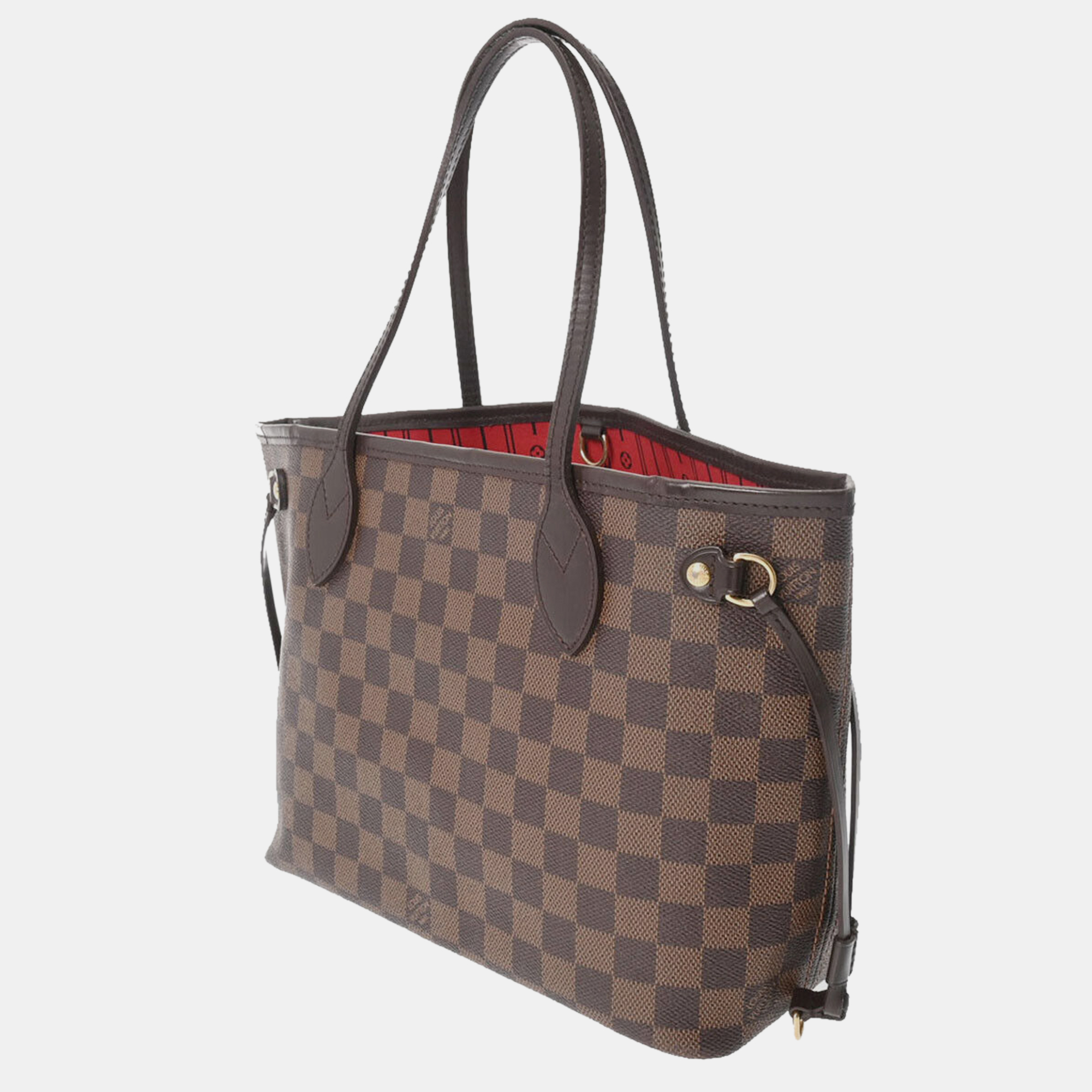 

Louis Vuitton Brown Damier Canvas Neverfull PM Handbag