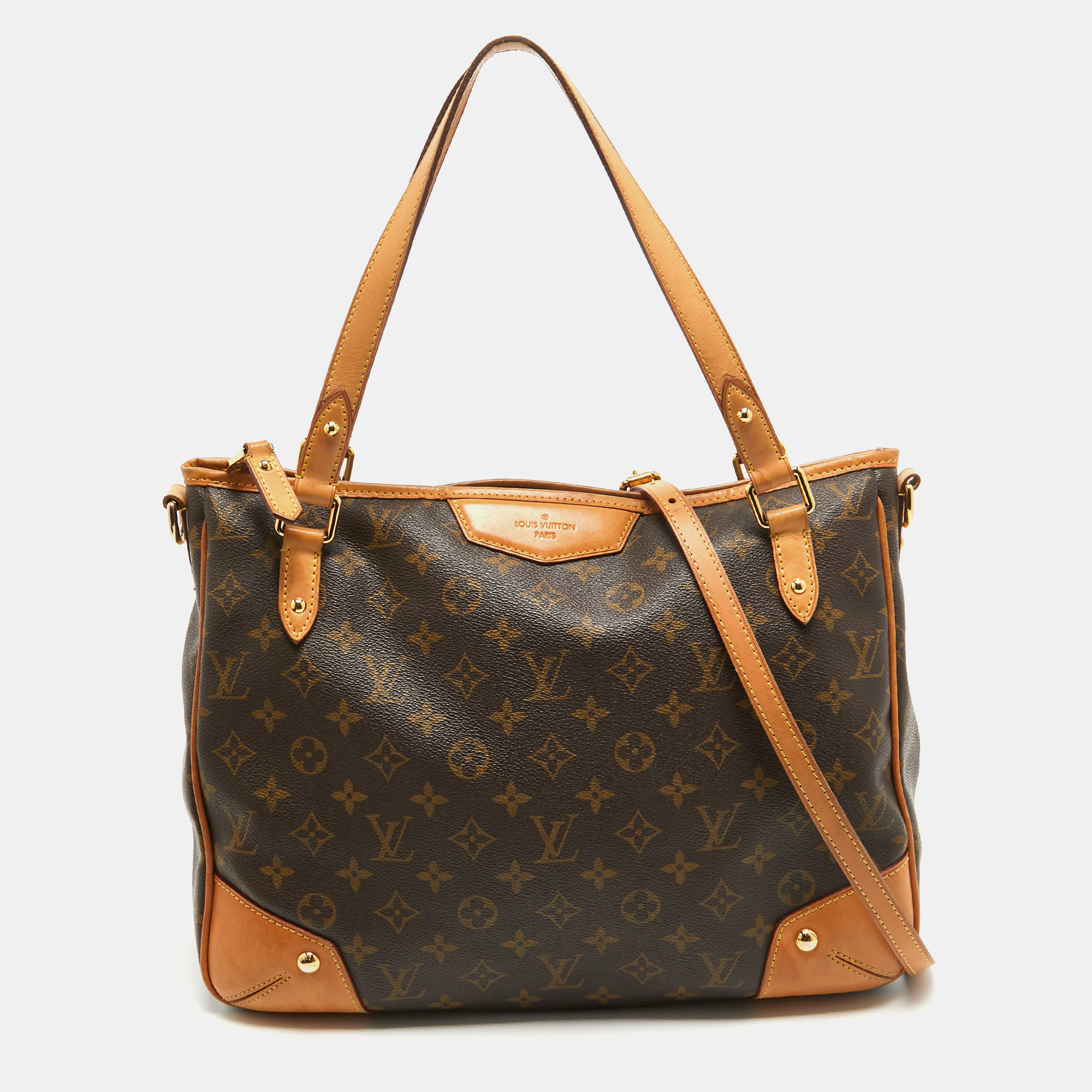 Pre-owned Louis Vuitton Monogram Canvas Estrela Mm Bag In Brown