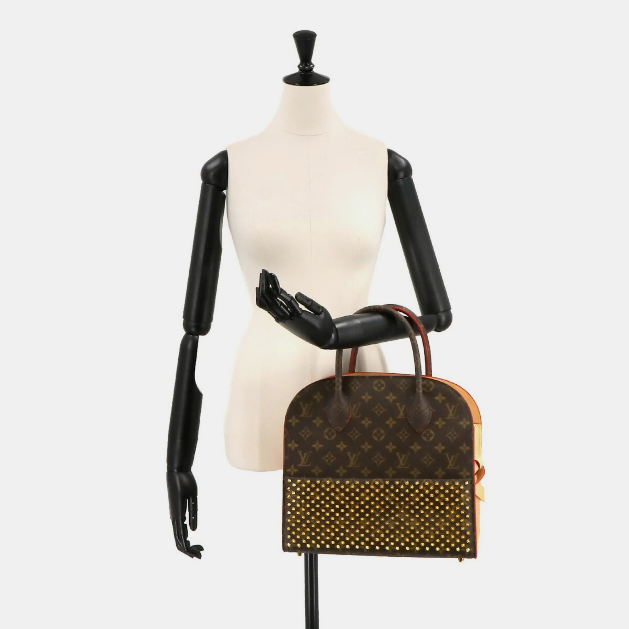 

LOUIS VUITTON x Christian Louboutin Monogram Iconoclast Hand Bag, Brown