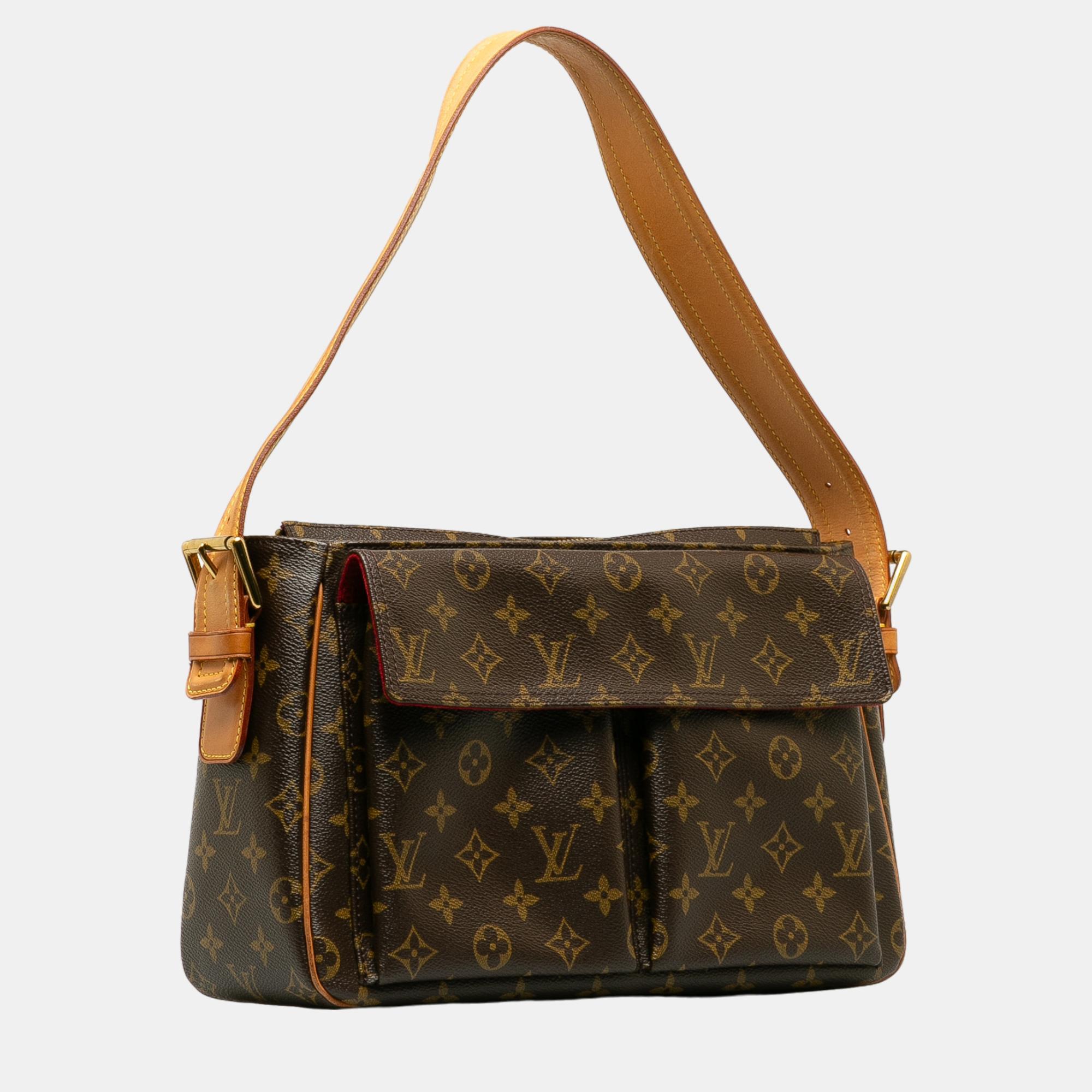 

Louis Vuitton Brown Monogram Viva Cite GM