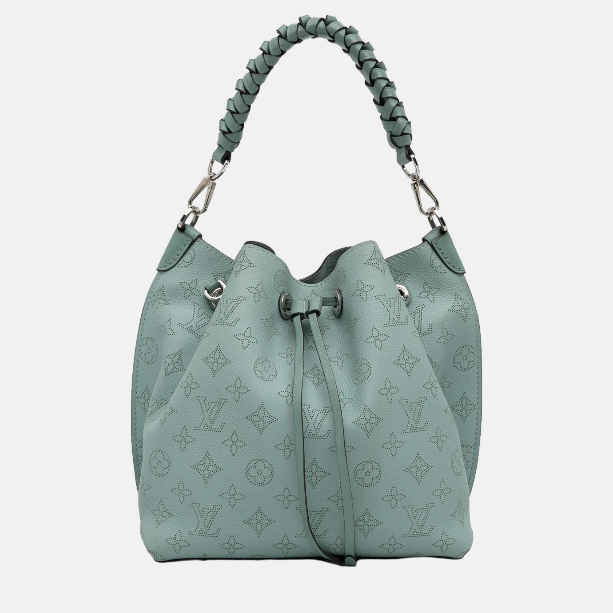 

Louis Vuitton Blue Monogram Mahina Muria