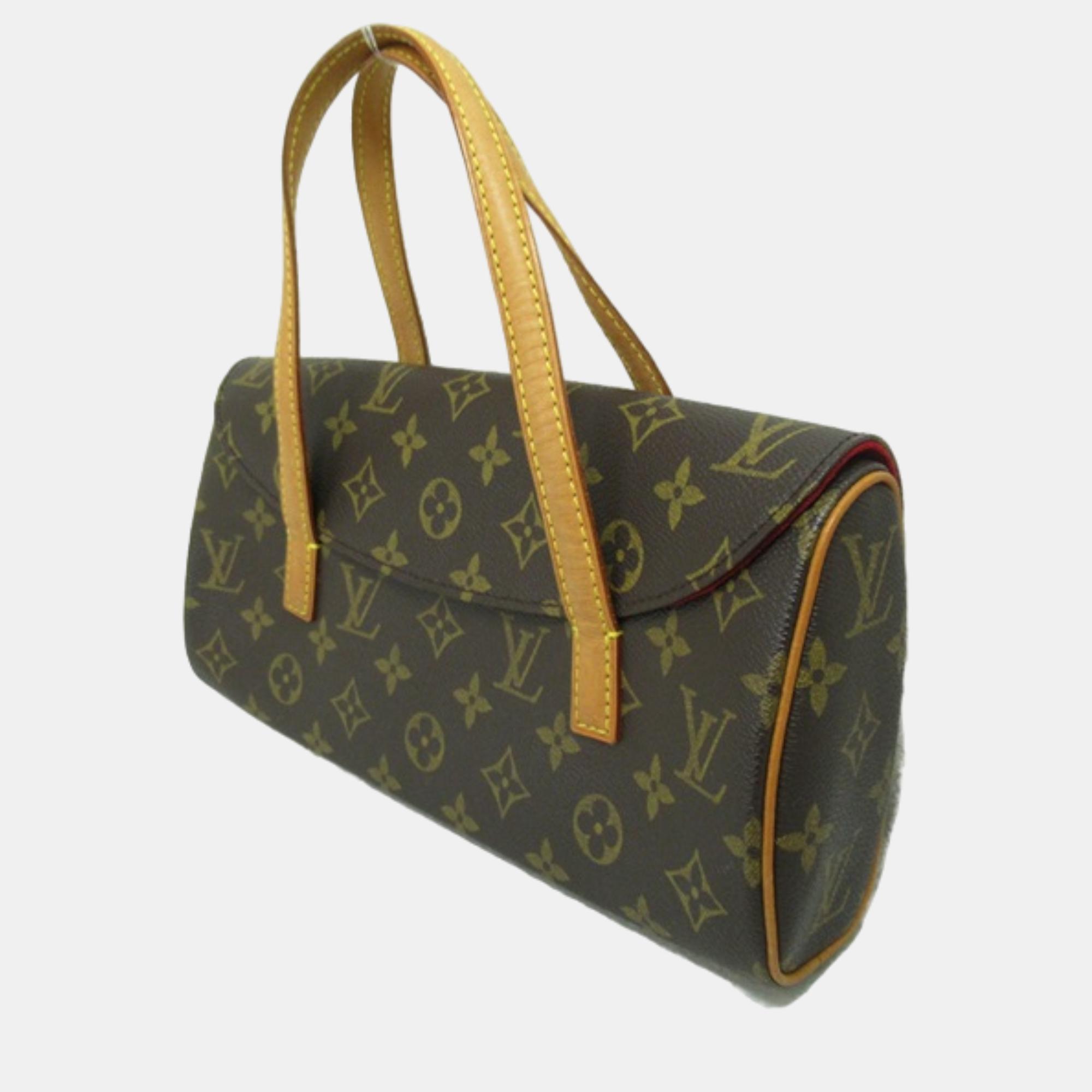 

Louis Vuitton Brown Canvas Monogram Sonatine Handbag