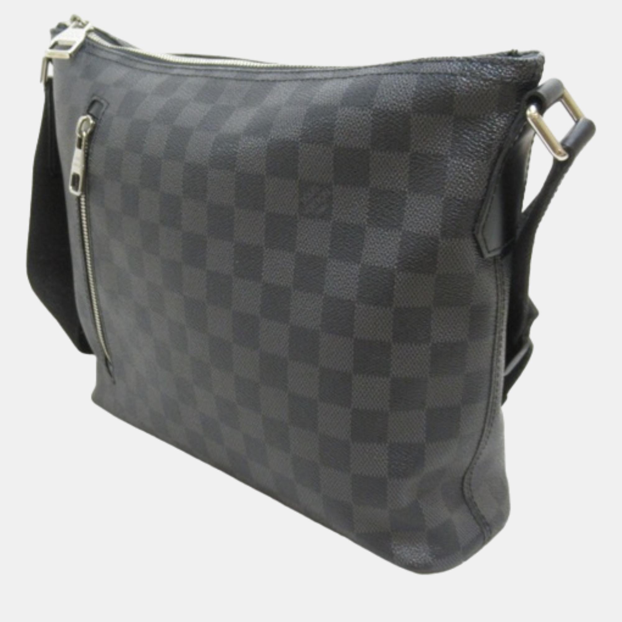 

Louis Vuitton Black Damier Graphite Canvas Mick PM Shoulder Bag