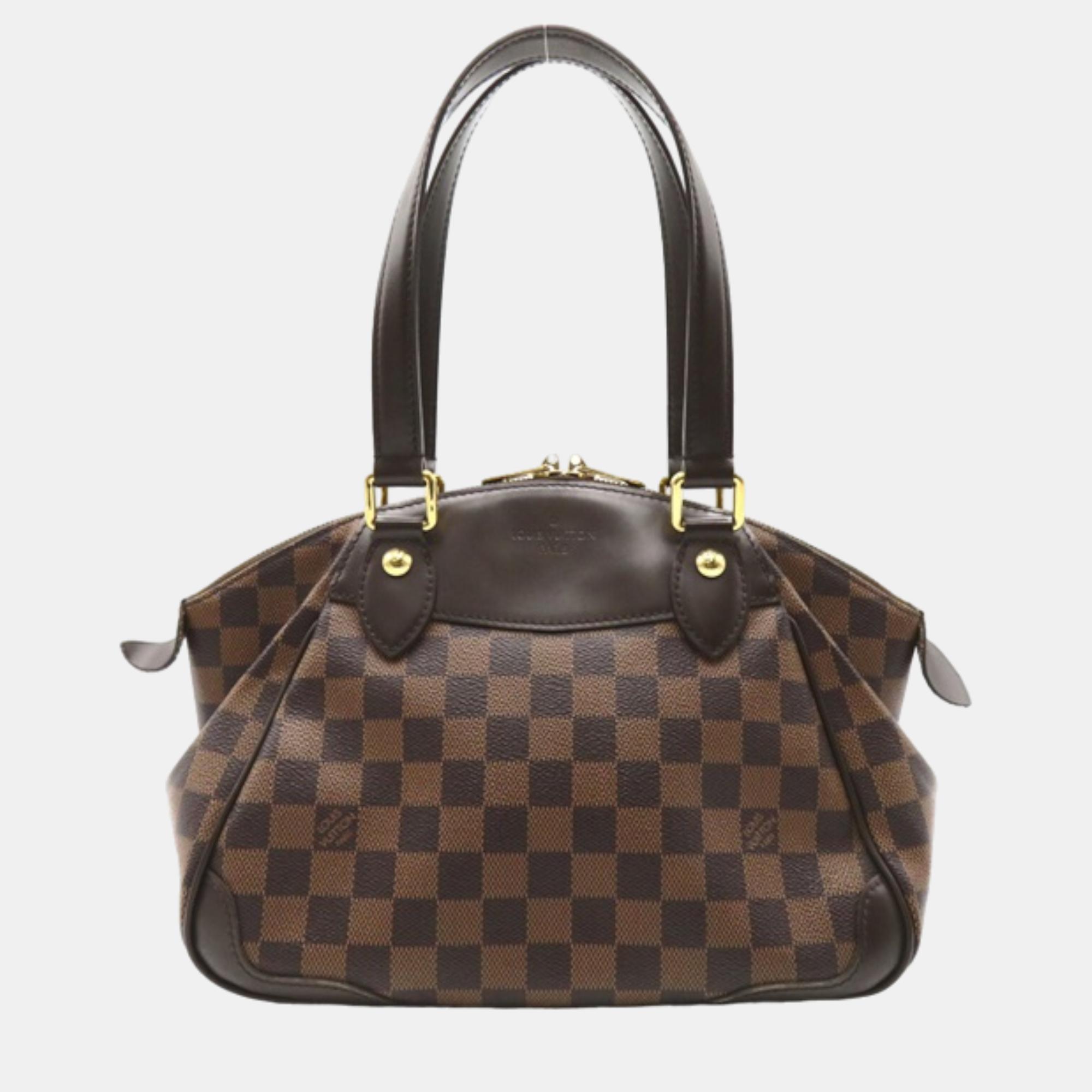 

Louis Vuitton Brown Damier Ebene Canvas Verona PM Shoulder Bag