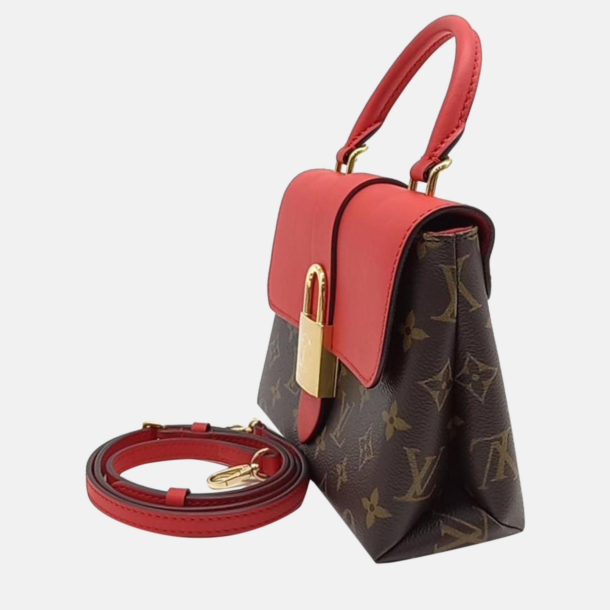 

Louis Vuitton Locky BB Handbag, Red