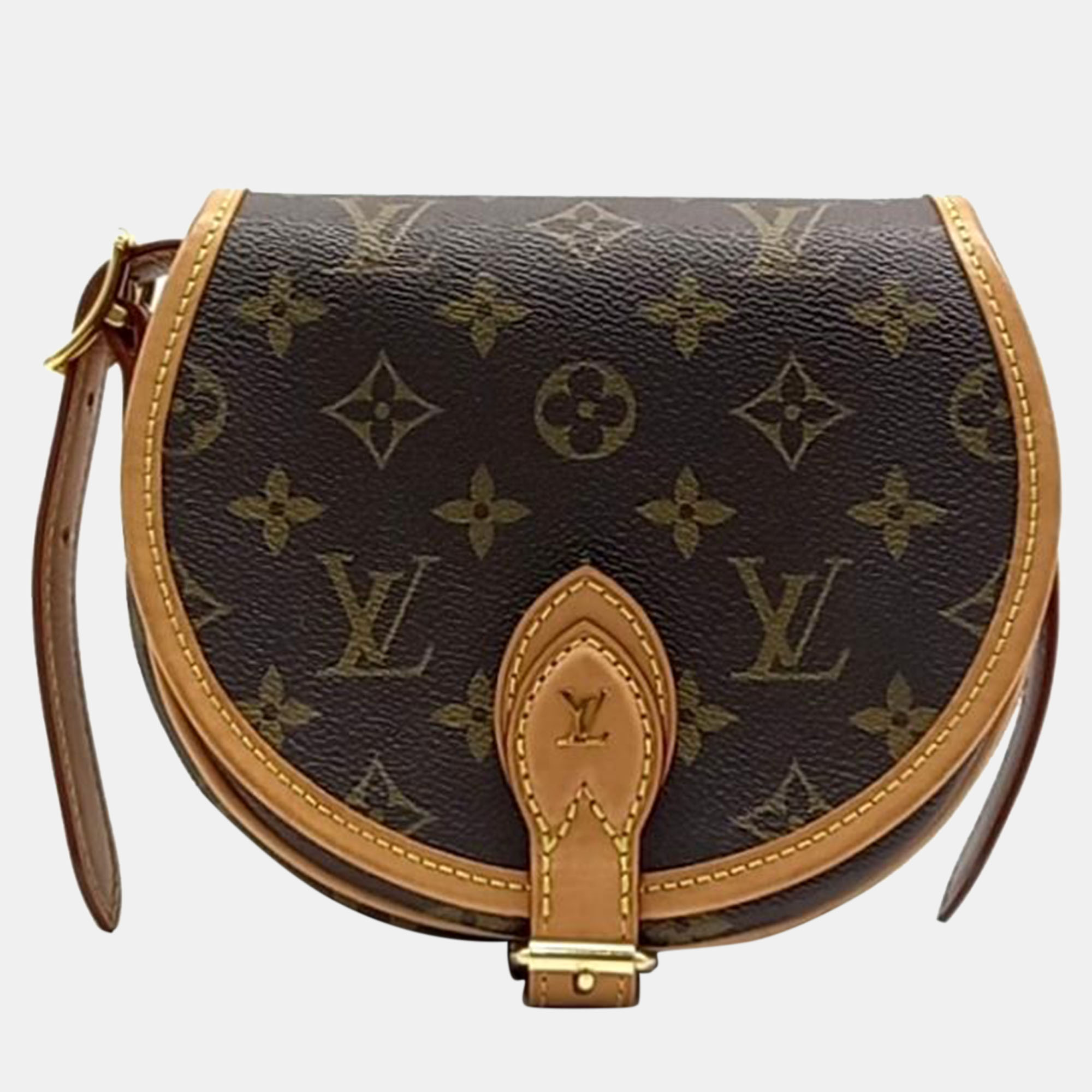 

Louis Vuitton Monogram Tambourine Bag M44860, Brown