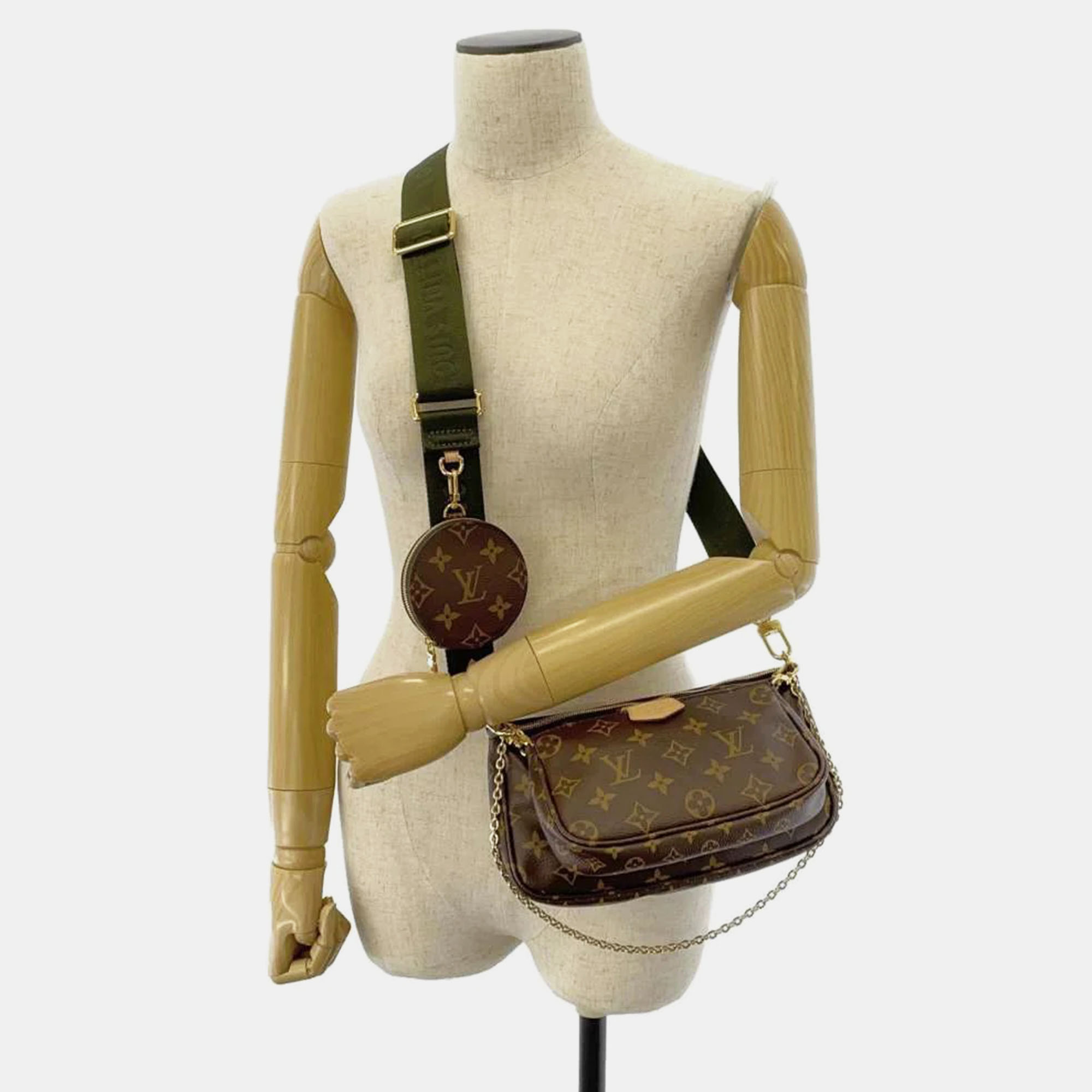 

Louis Vuitton Monogram Canvas Multi Pochette Accessoires Shoulder Bag, Brown