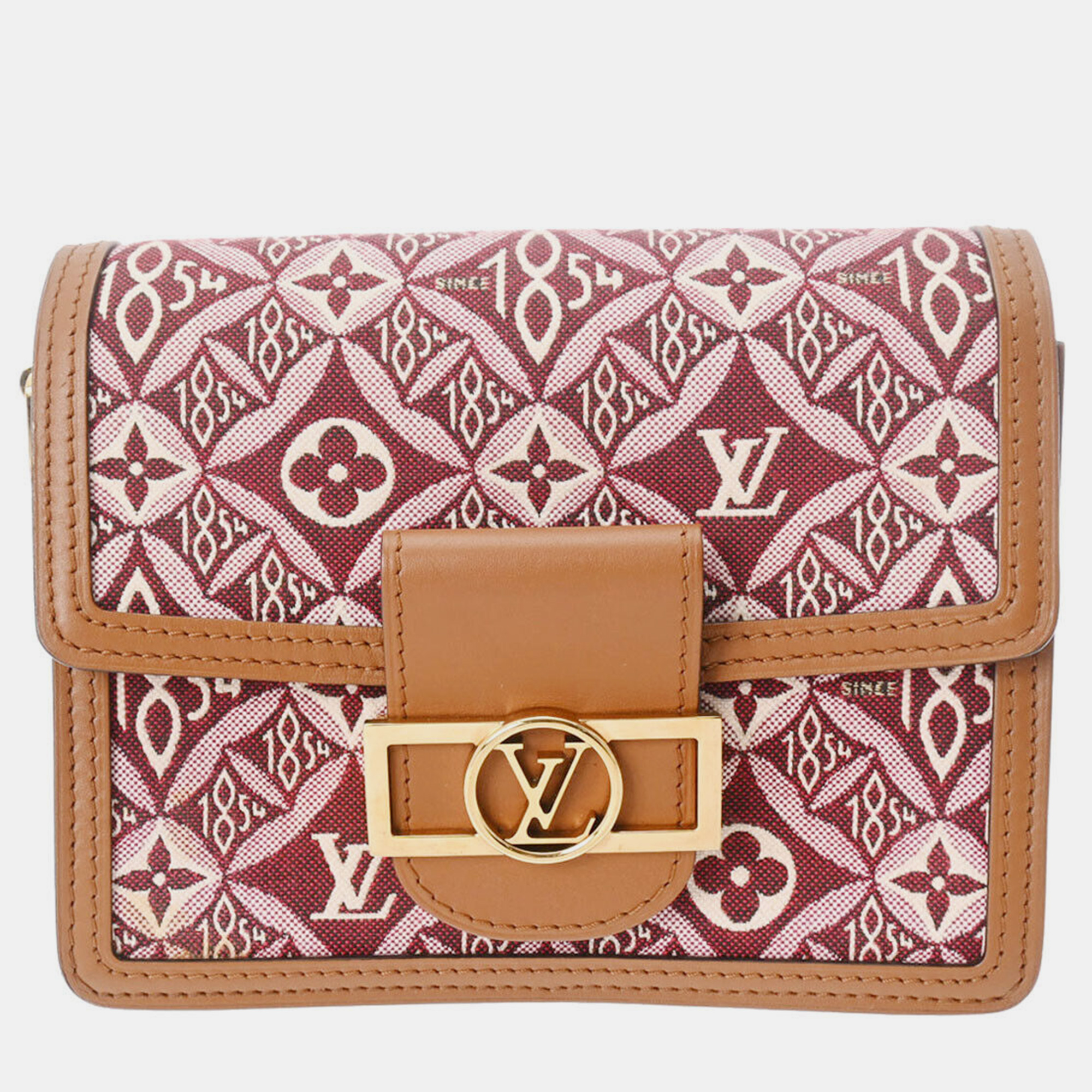 

Louis Vuitton Pink Monogram Jaguar Since 1854 Dauphine Mini Shoulder Bag