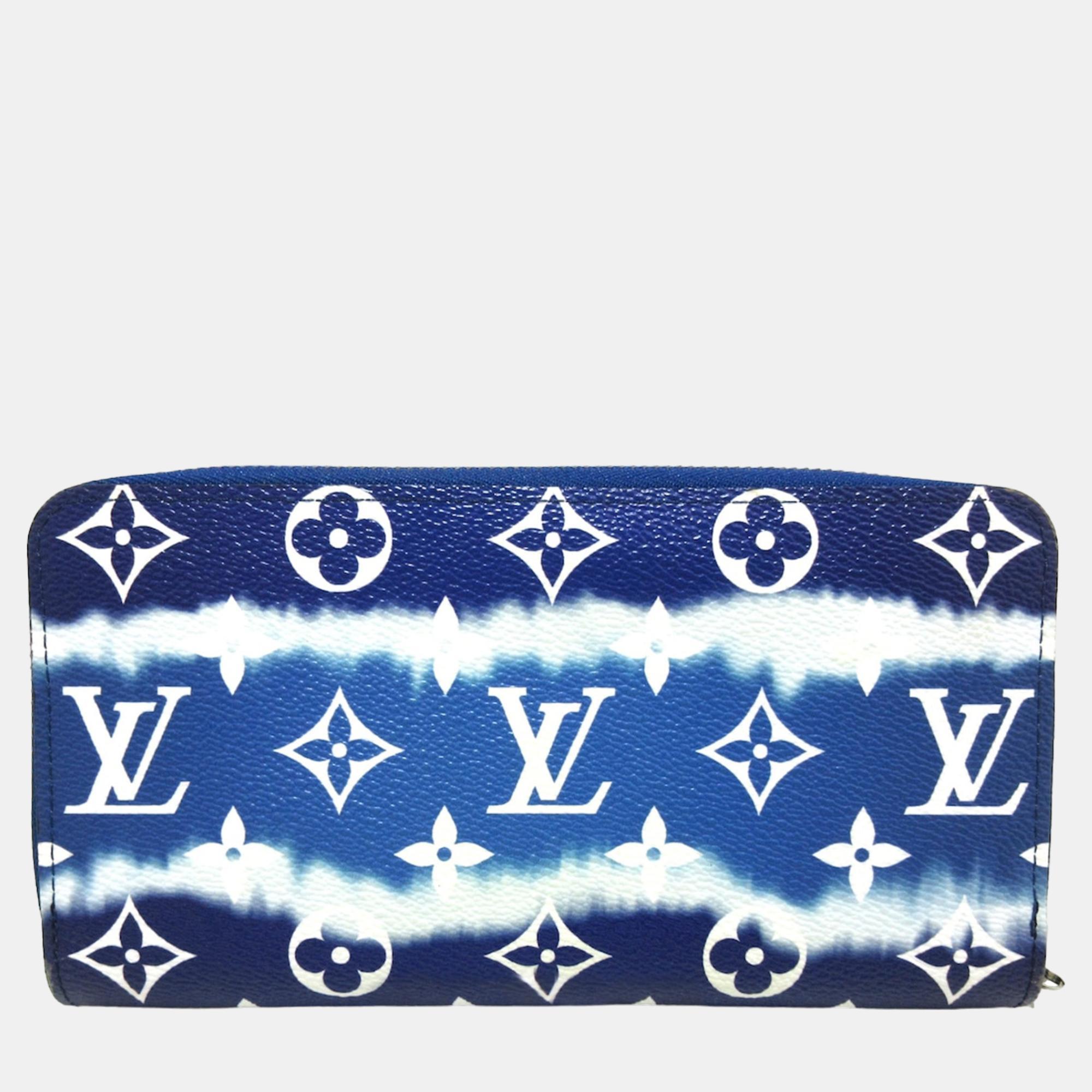 

Louis Vuitton Blue Monogram Escale Zippy Wallet