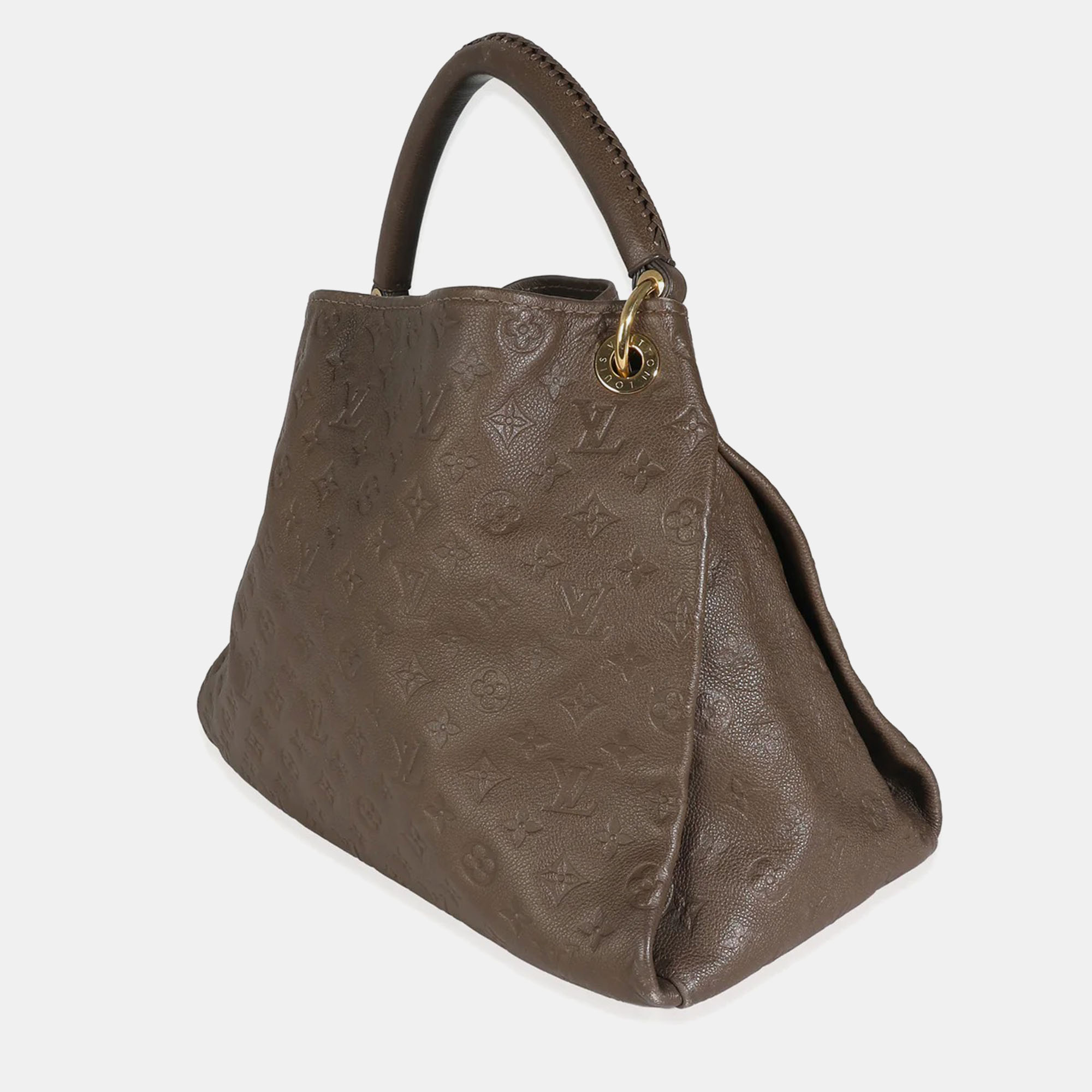 

Louis Vuitton Terre Monogram Empreinte Artsy MM, Brown