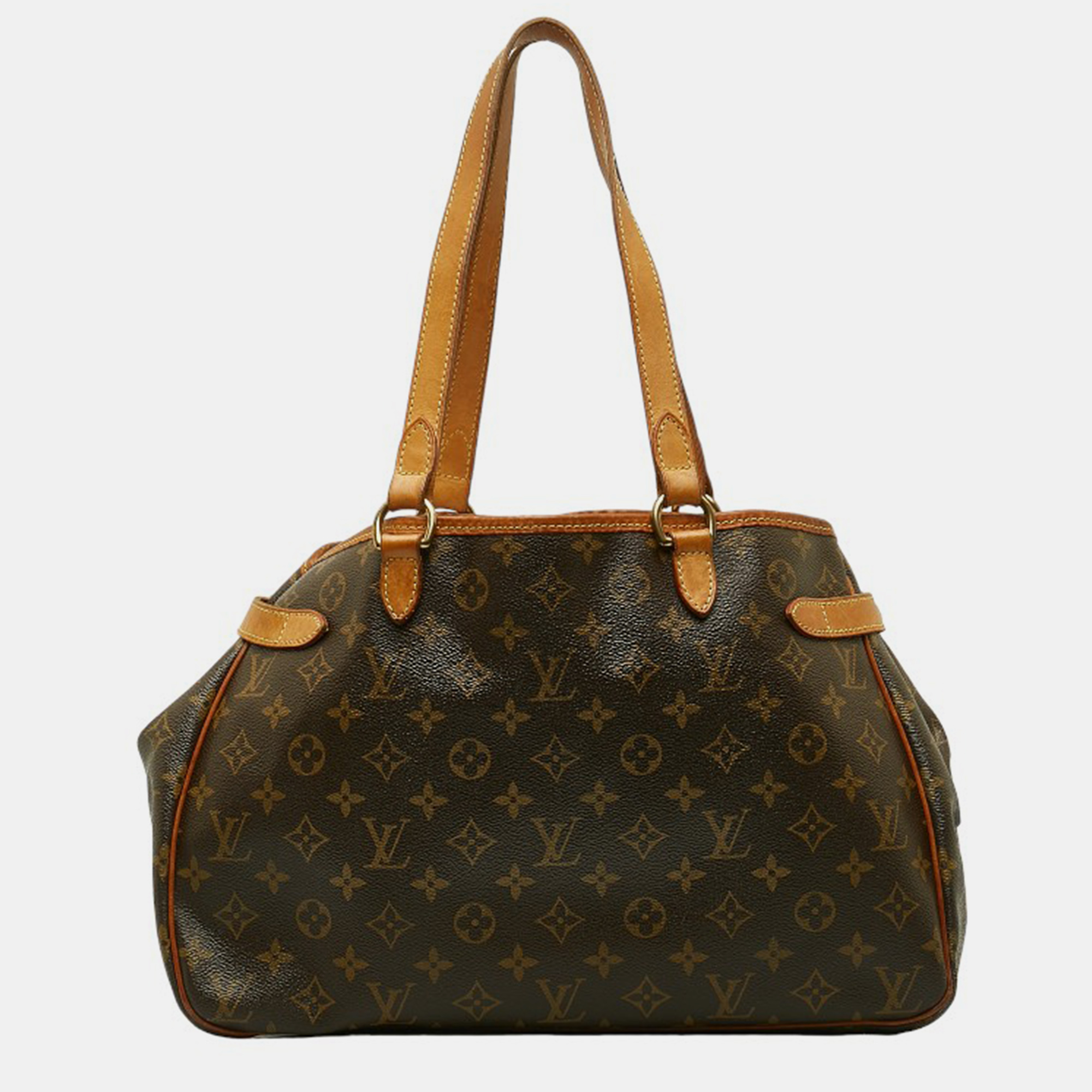 

Louis Vuitton Brown Canvas Monogram Batignolles Horizontal Bag