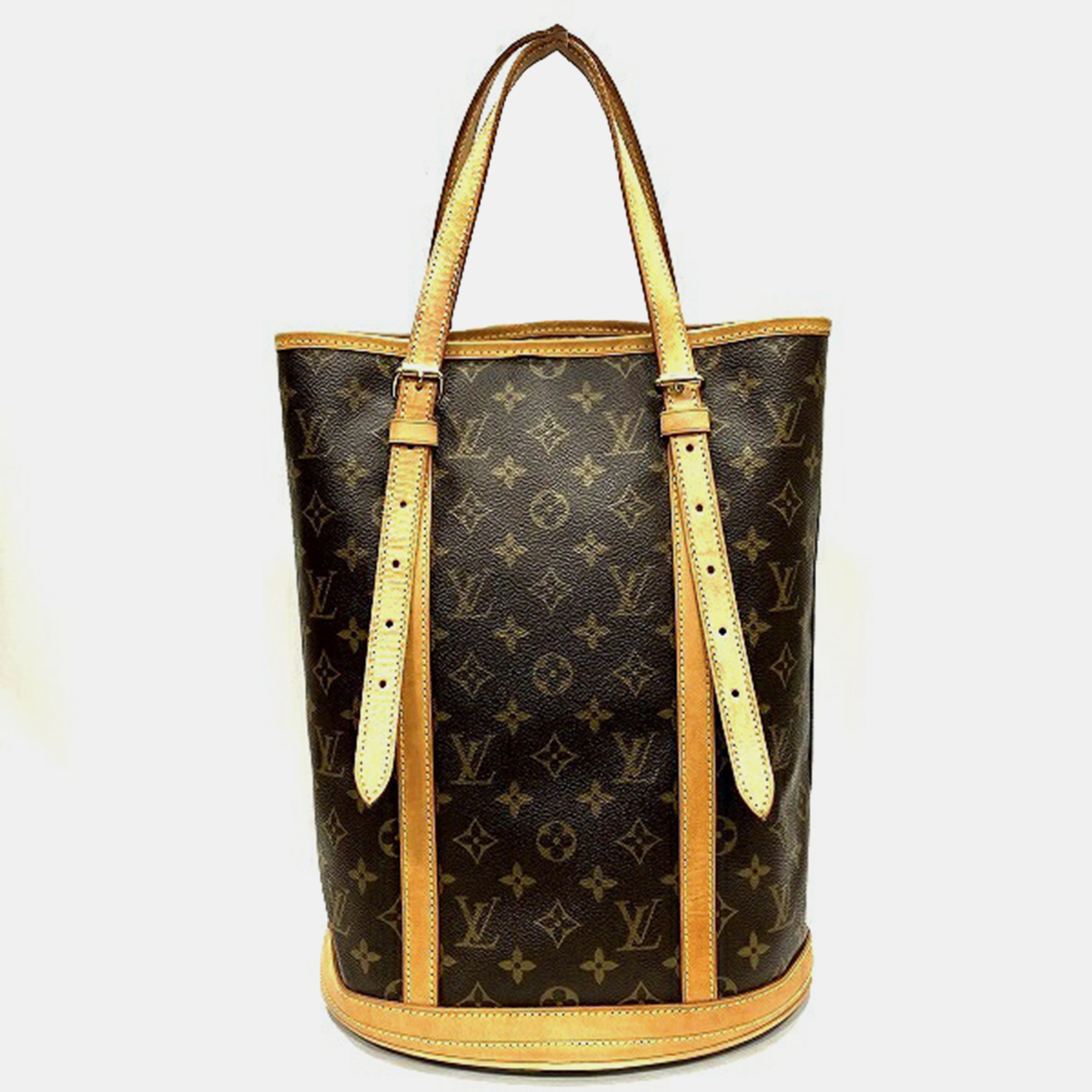 

Louis Vuitton Brown Canvas Monogram Bucket GM