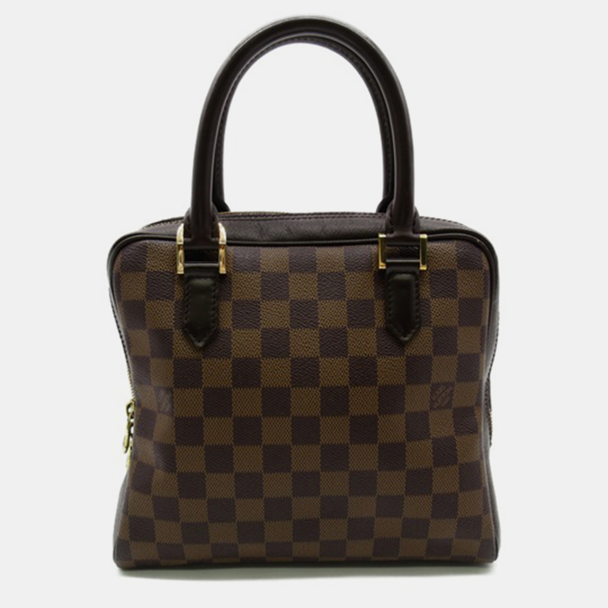 

Louis Vuitton Canvas Brera Satchels, Brown