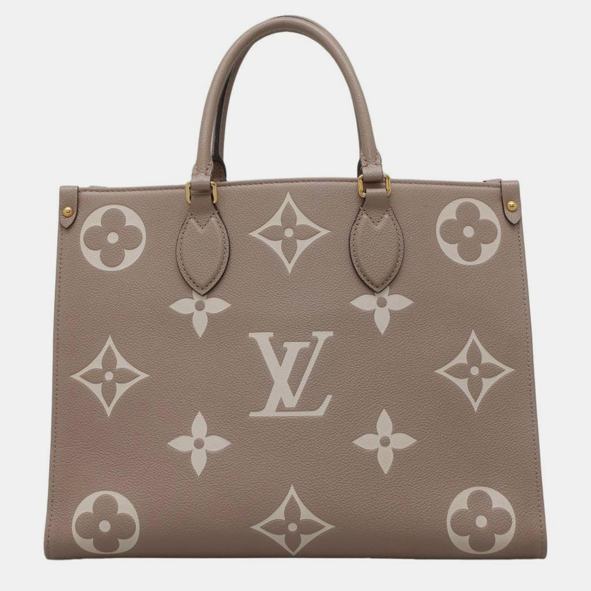 

Louis Vuitton Pink Bicolor Monogram Empreinte Leather Giant OnTheGo Tote Bag