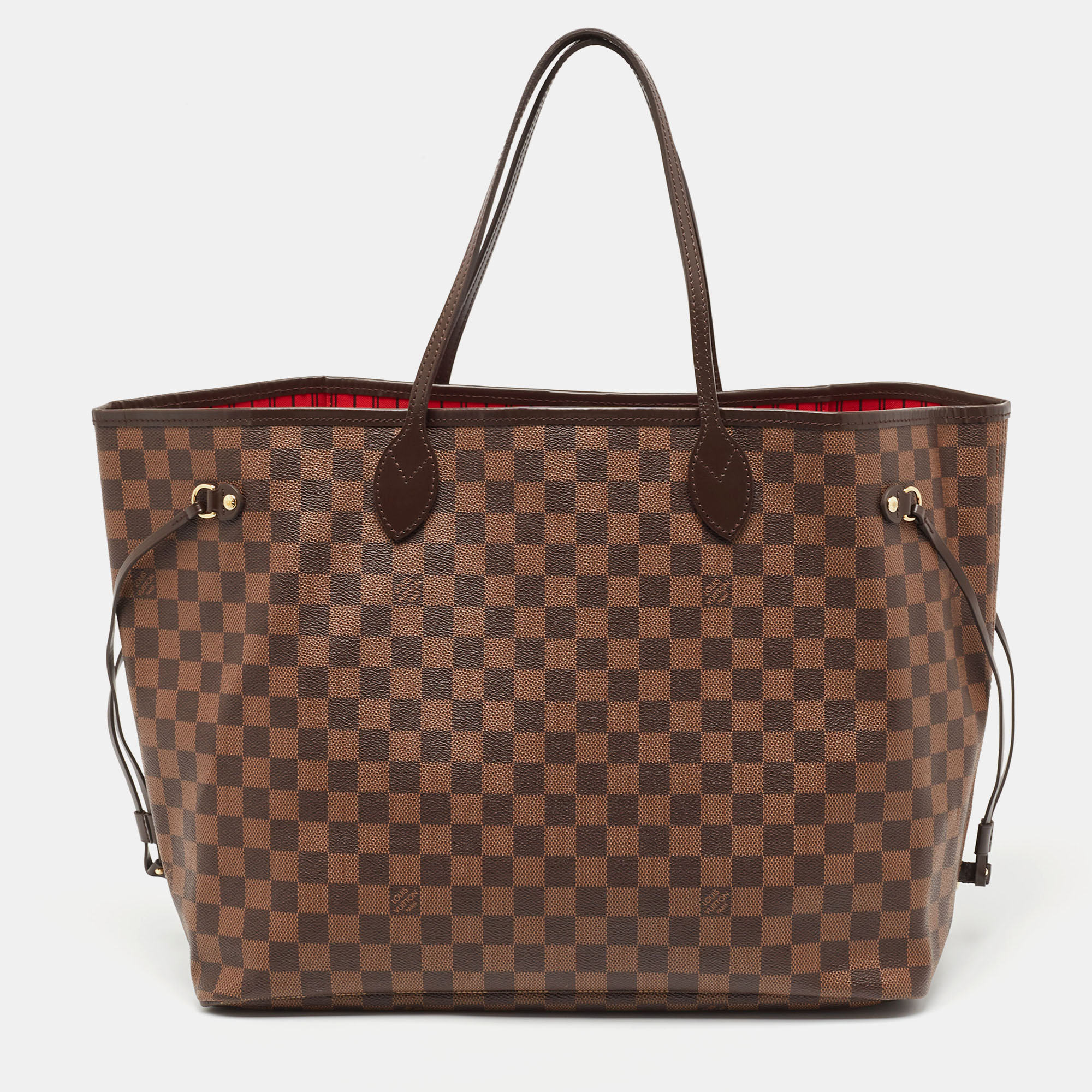 Louis Vuitton Damier Ebene Canvas Neverfull GM Bag