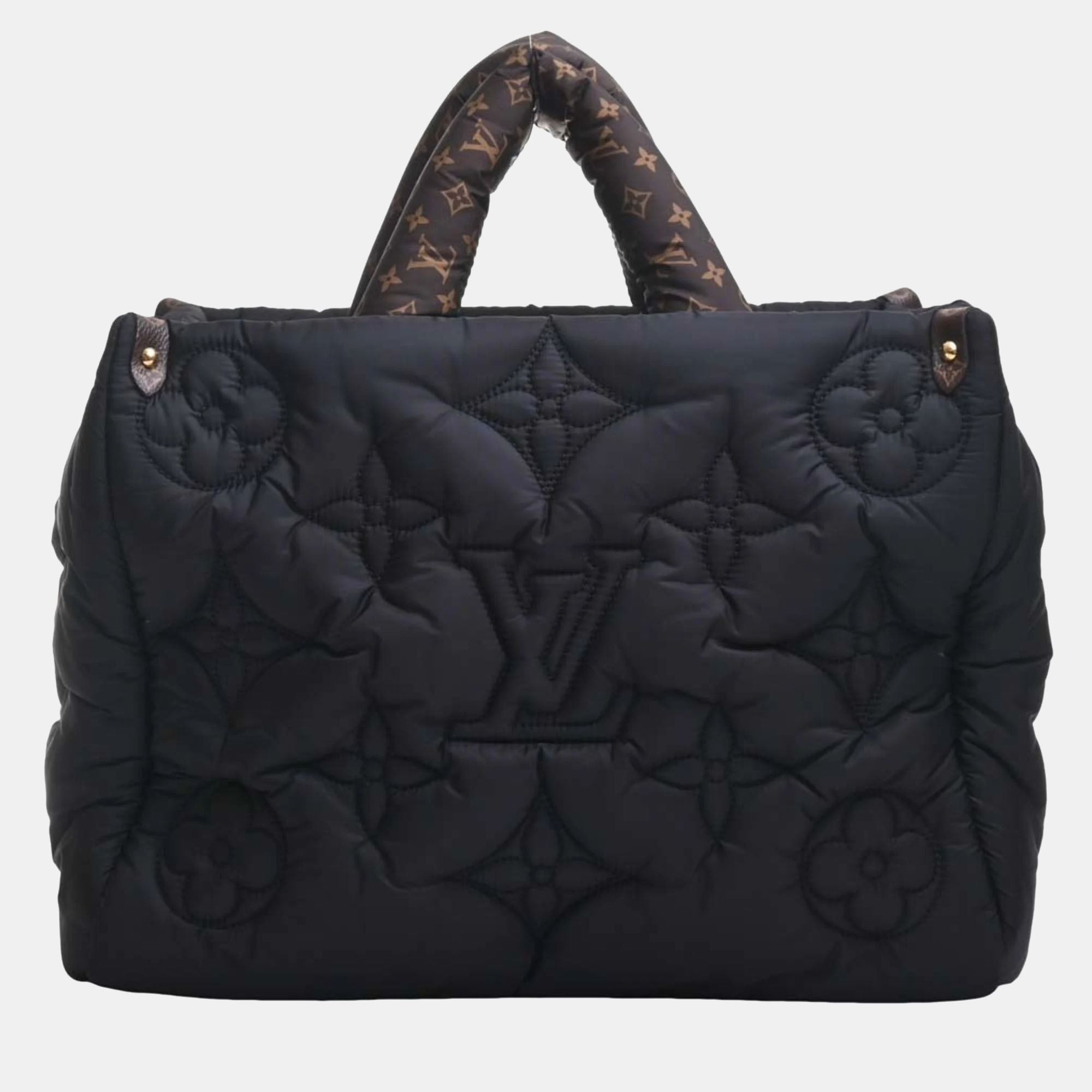 

LOUIS VUITTON Econyl® Monogram Pillow OnTheGo GM Tote, Black