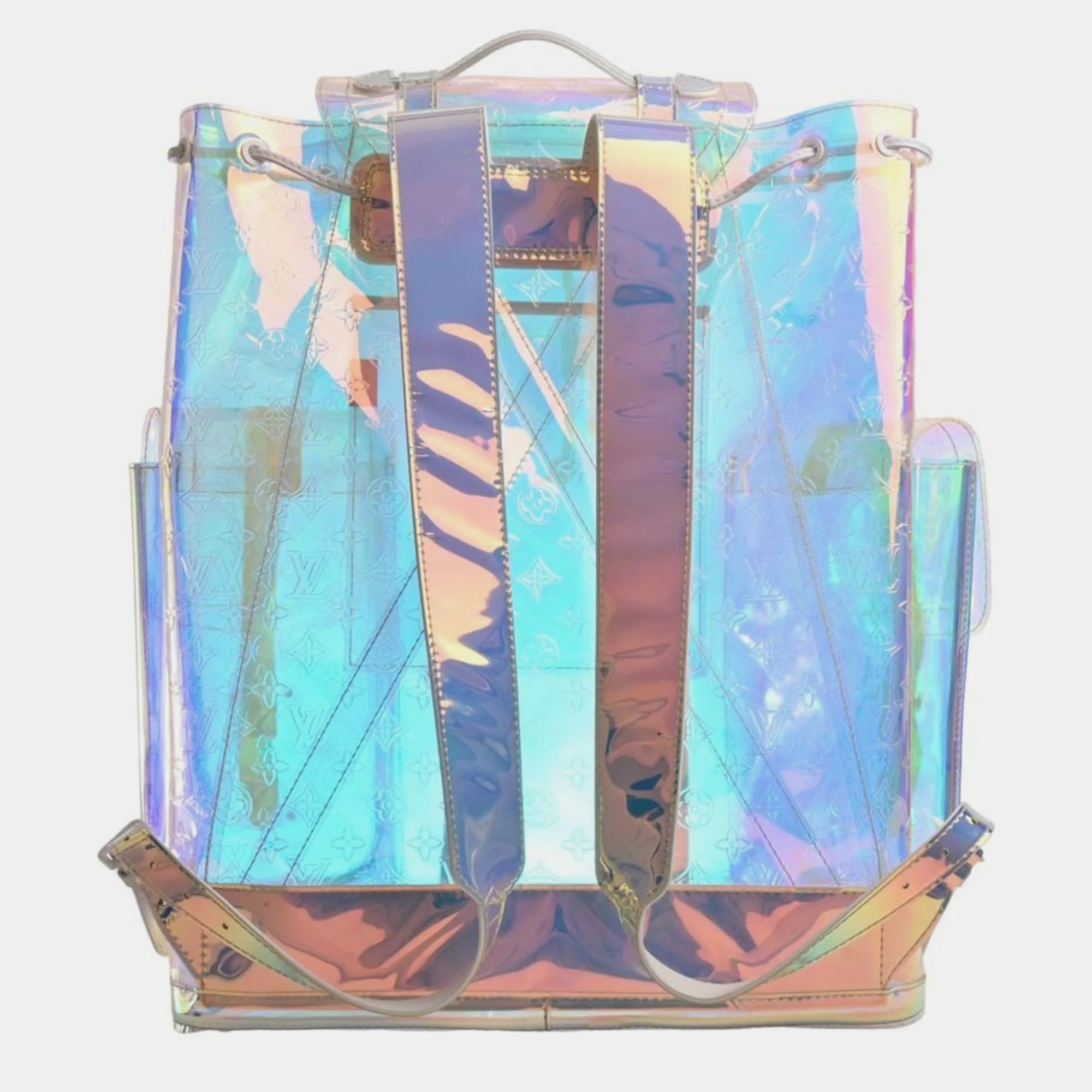 

Louis Vuitton Monogram Prism Christopher GM Backpack, Multicolor