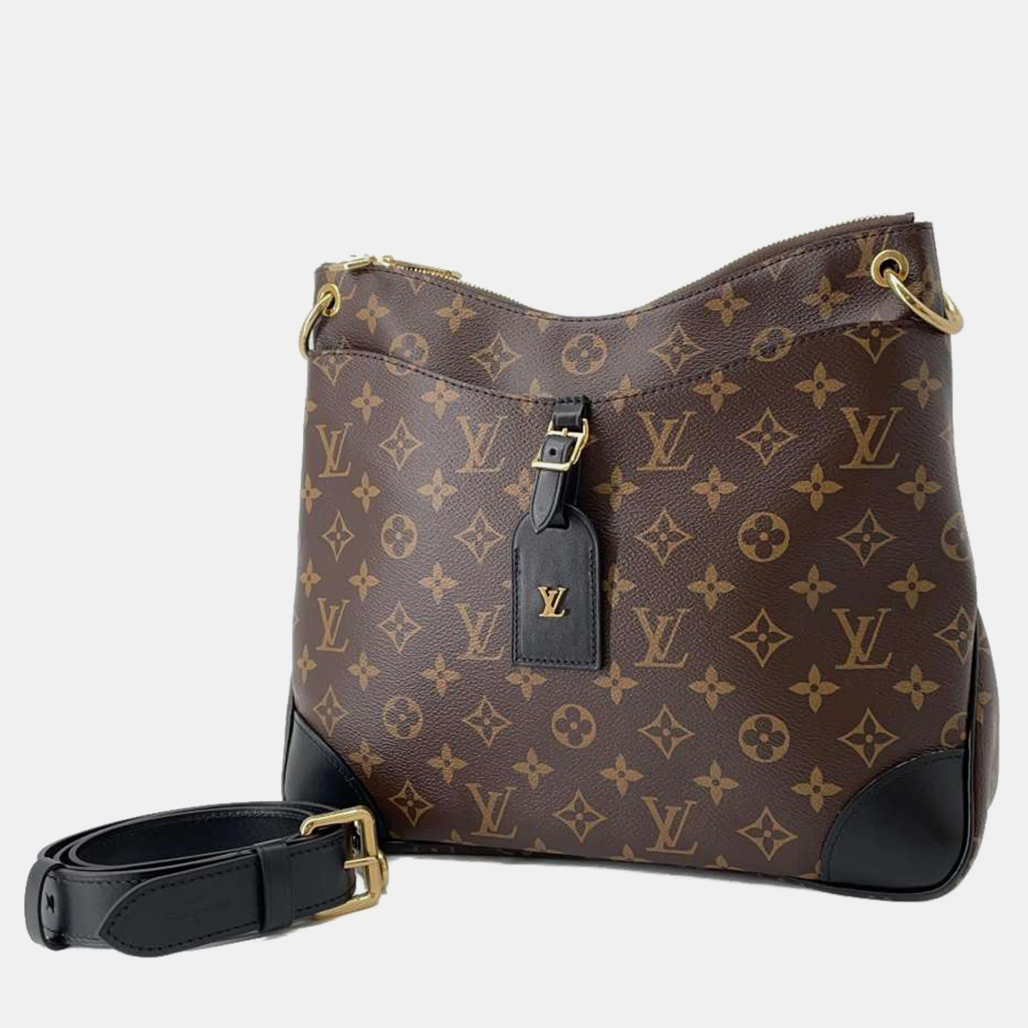 

Louis Vuitton Monogram Size MM Odeon Shoulder Bags, Brown