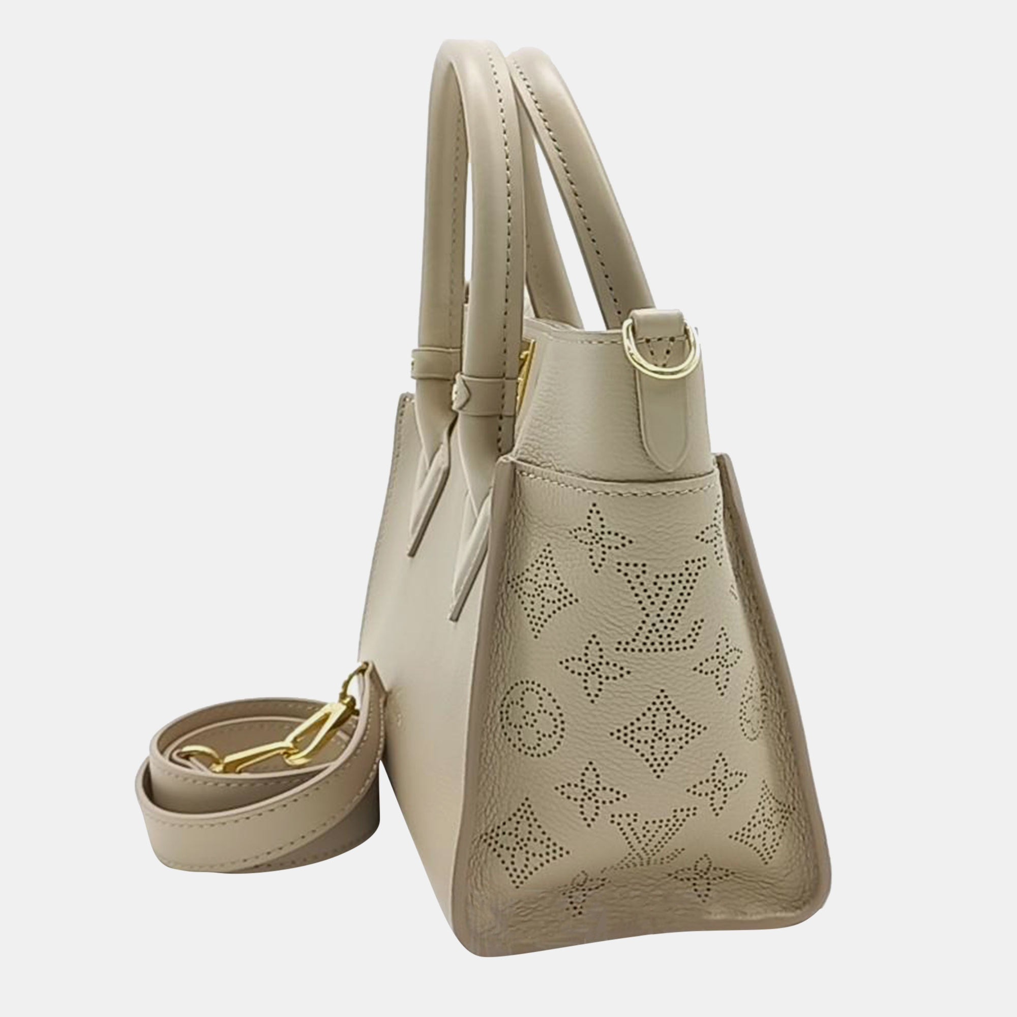 

Louis Vuitton On My Side PM handbag, Beige