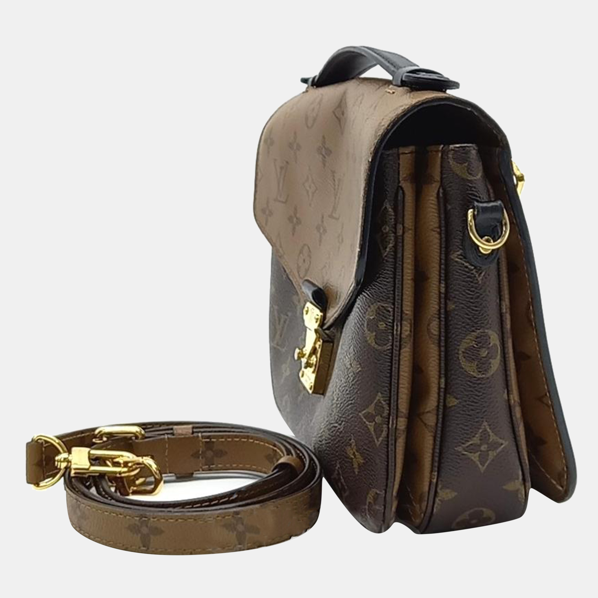 

Louis Vuitton Pochette Handbag, Brown