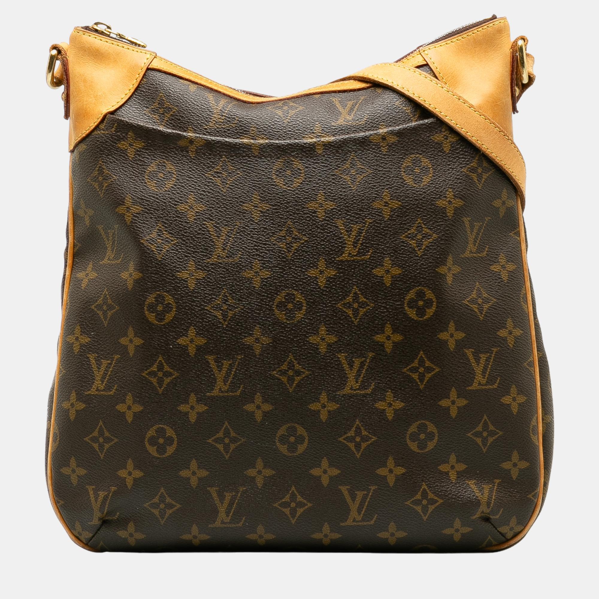 

Louis Vuitton Brown Monogram Odeon MM