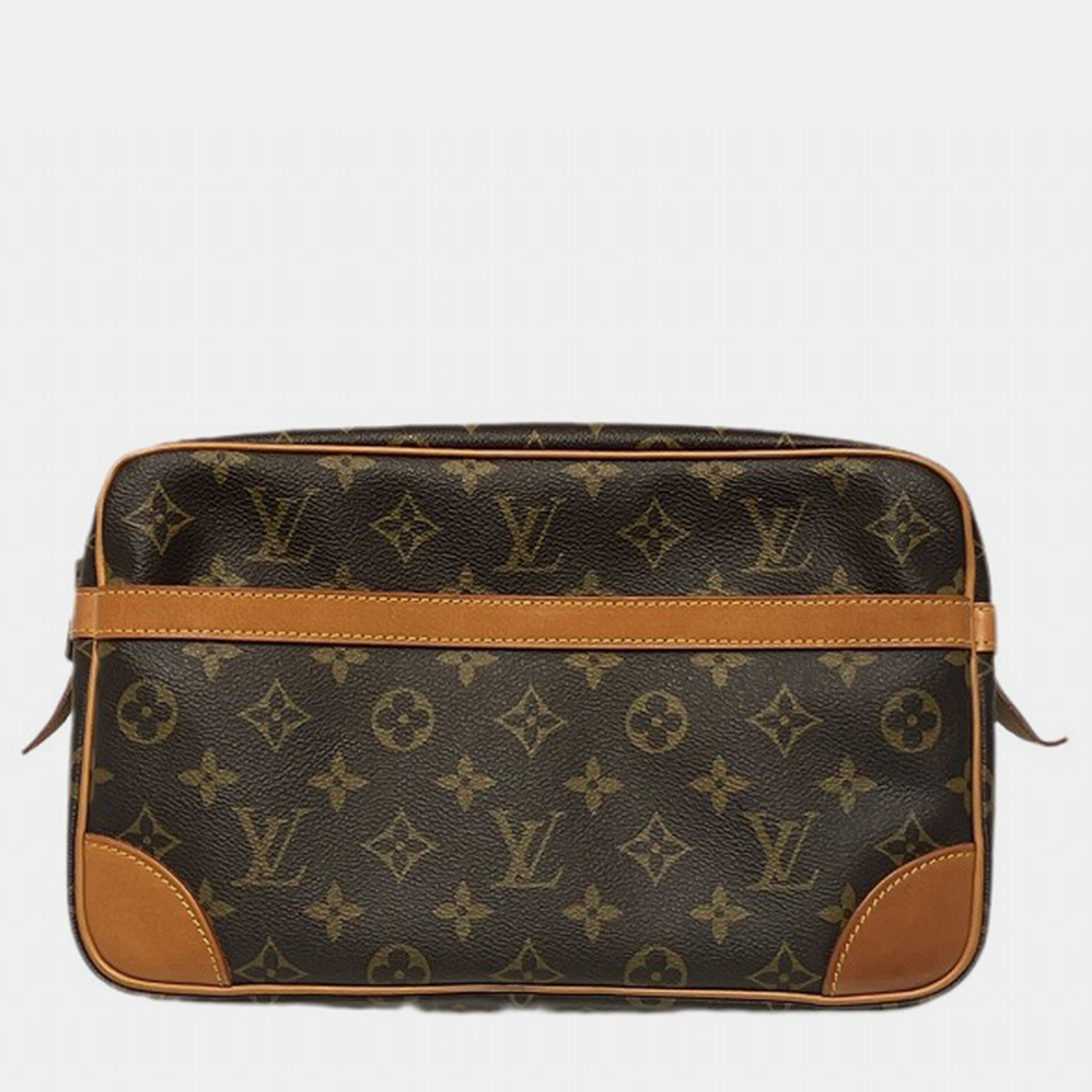 

Louis Vuitton Brown Canvas Monogram Compiegne 28 Bag