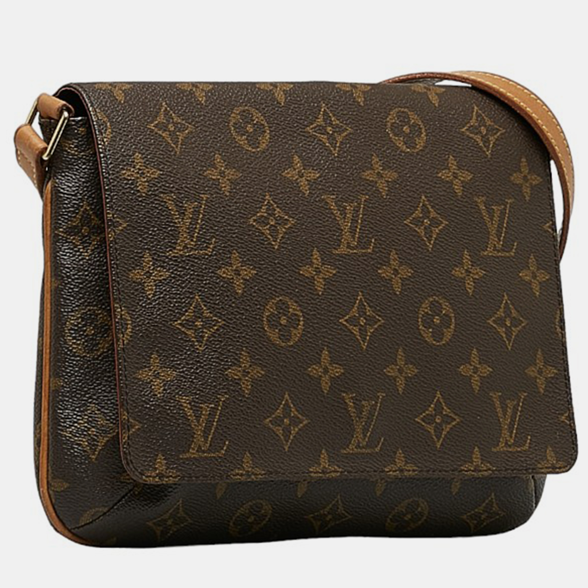 

Louis Vuitton Brown Canvas Monogram Musette Tango Short Strap Shoulder Bags