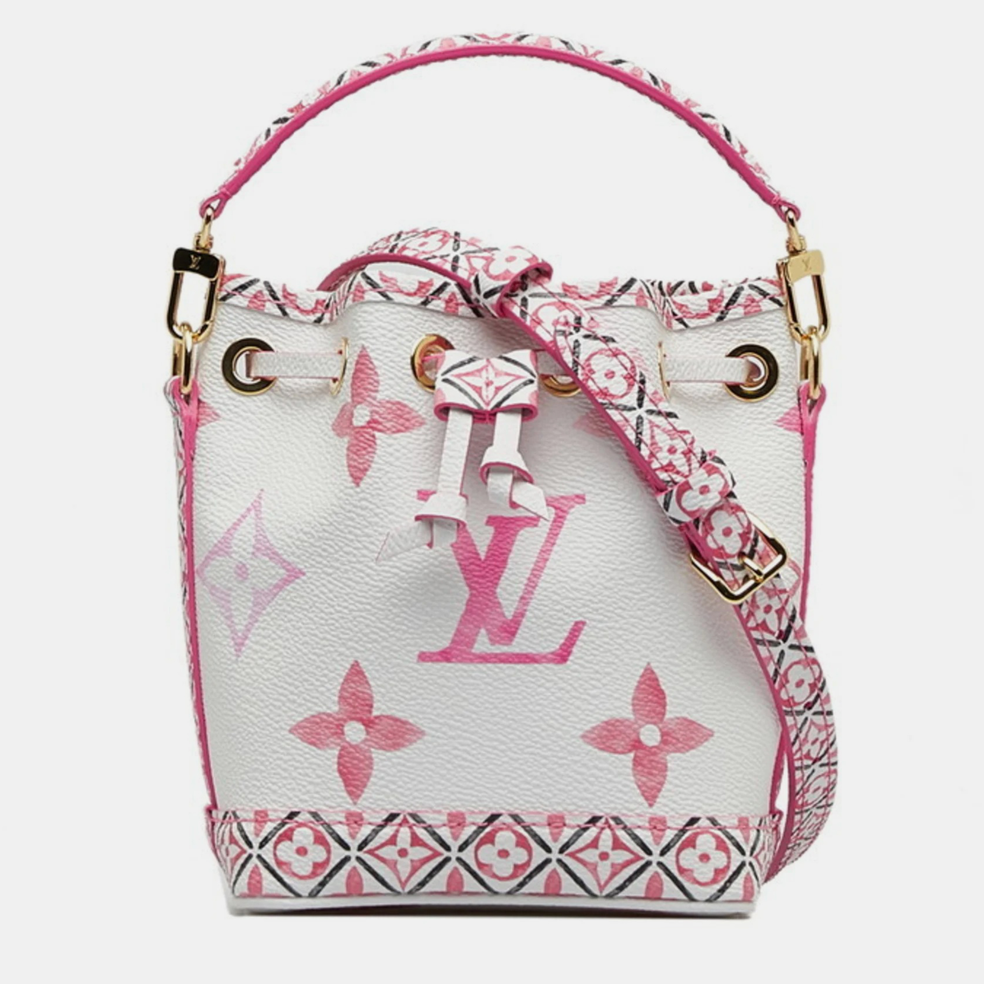 

Louis Vuitton By The Pool Monogram Watercolor Giant Nano Noe Handbag, Pink