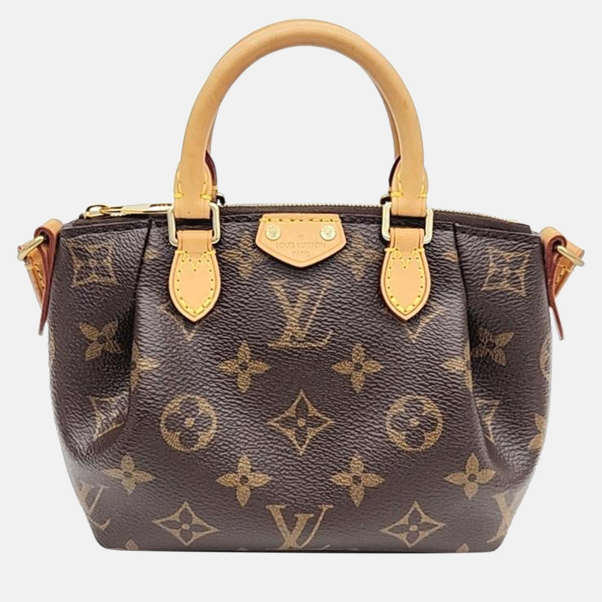 

Louis Vuitton Brown Monogram Nano Turenne Top HandleBag