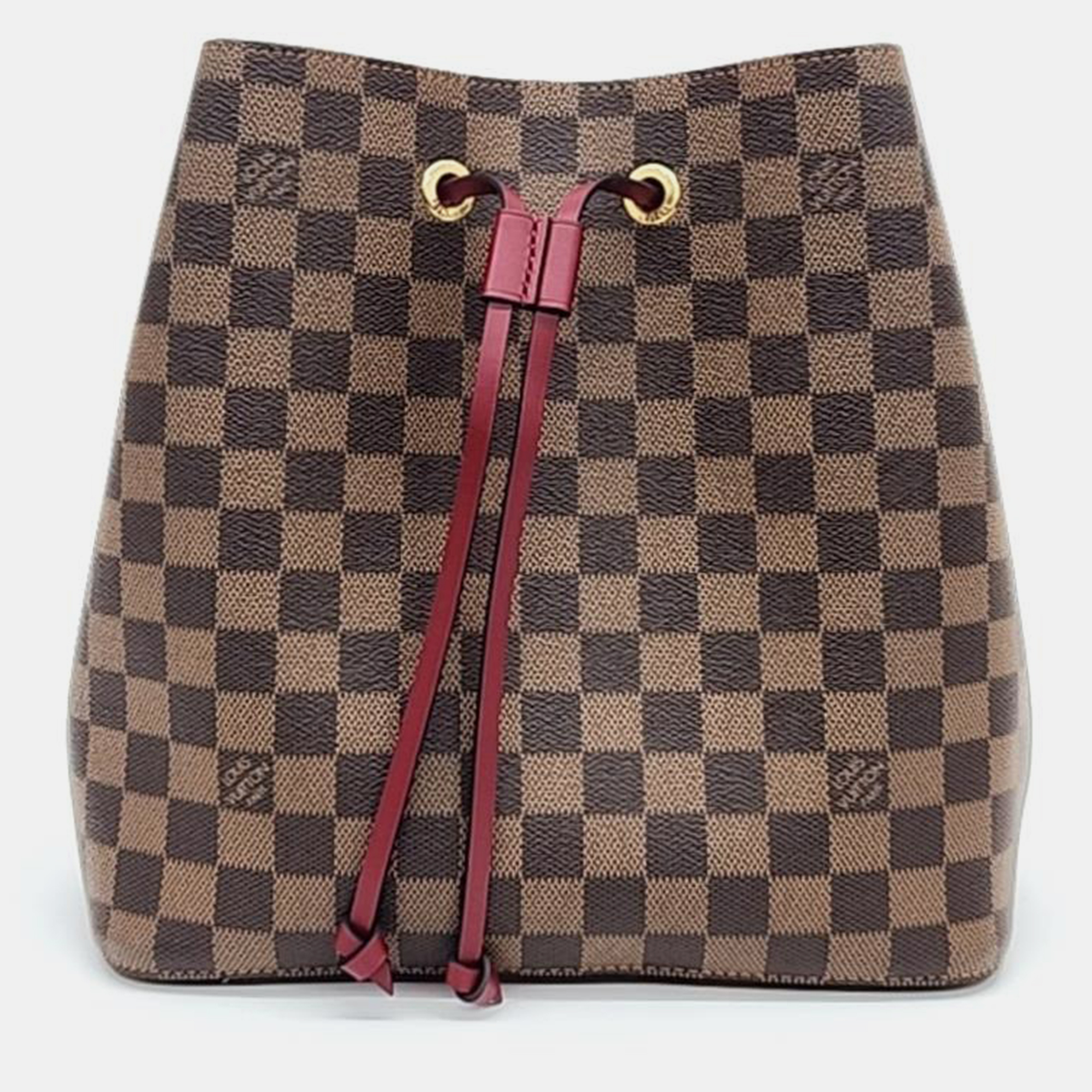 

Louis Vuitton Brown Damier Ebene Canvas NeoNoe Tote Bag