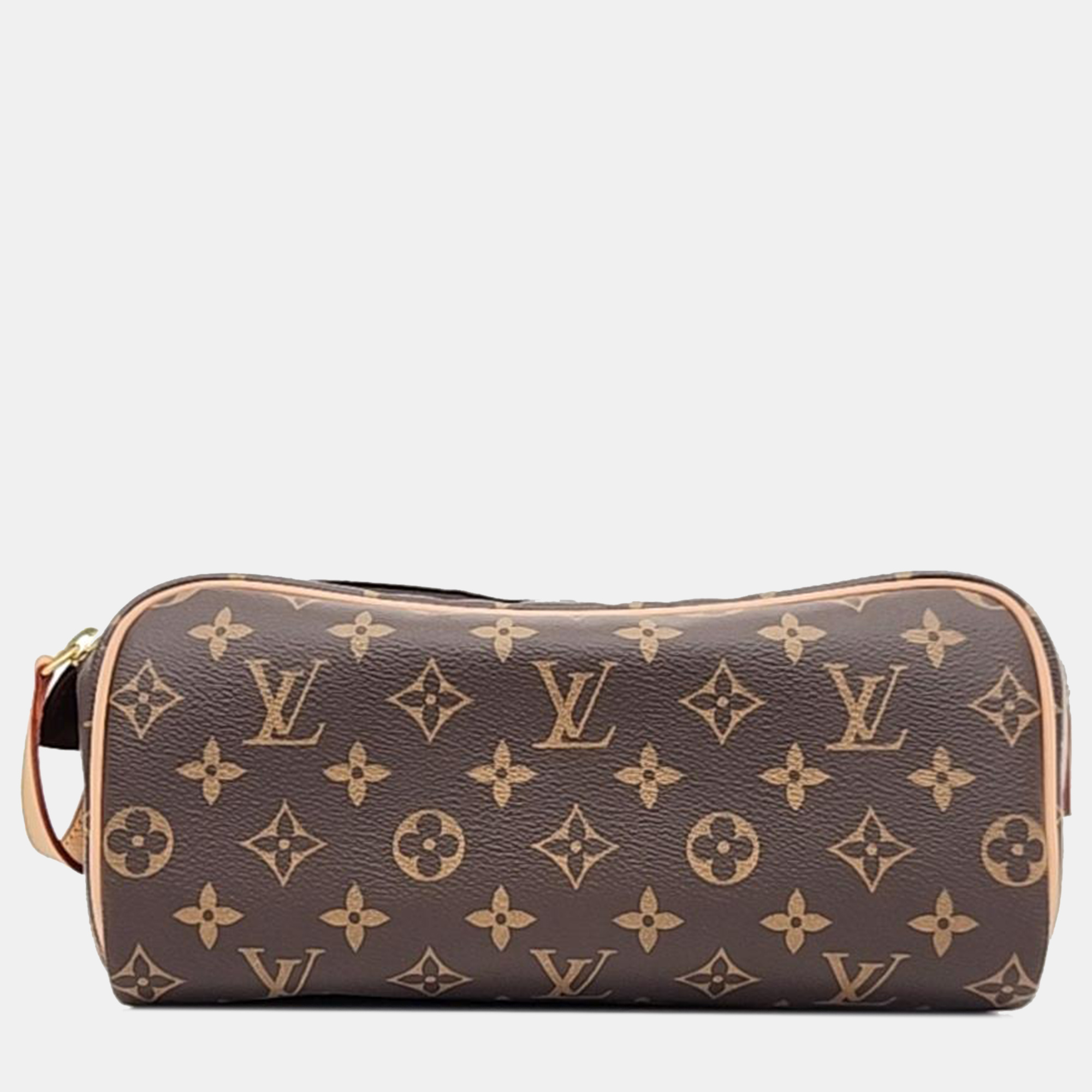Pre-owned Louis Vuitton Toiletry Dope Pouch In Brown