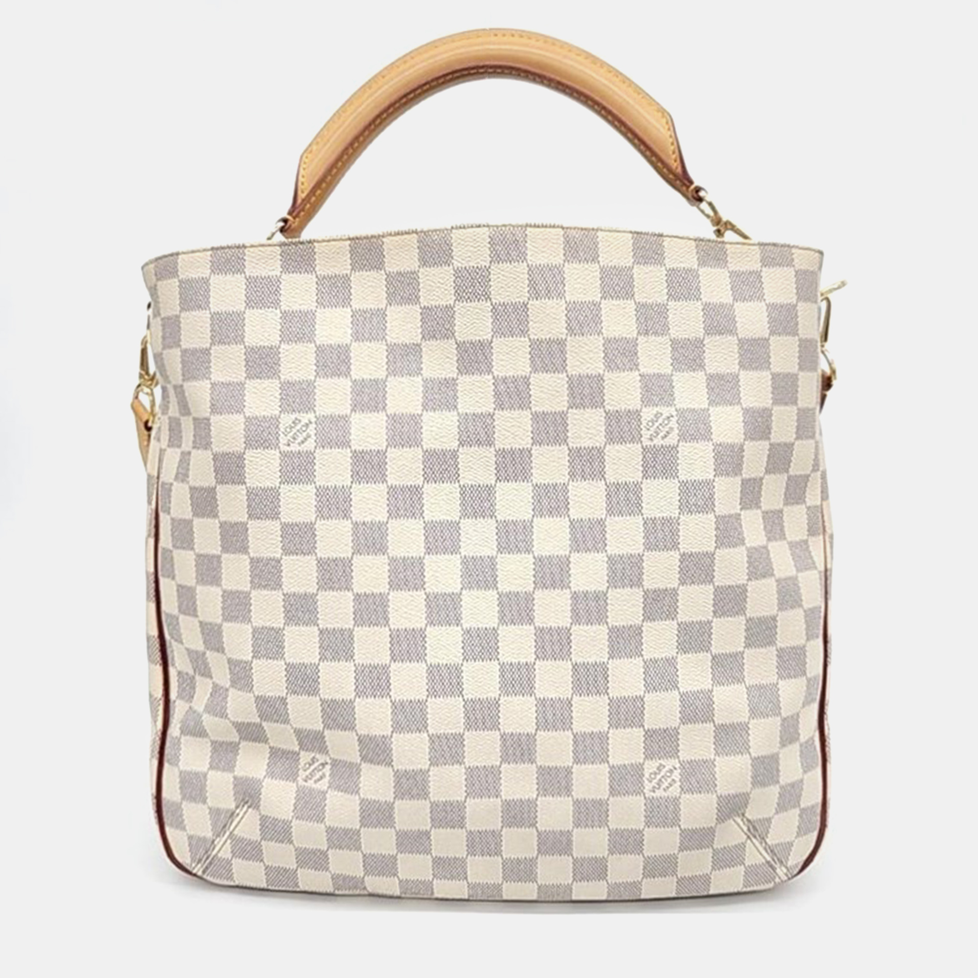 

Louis Vuitton White Damier Azur Handbag