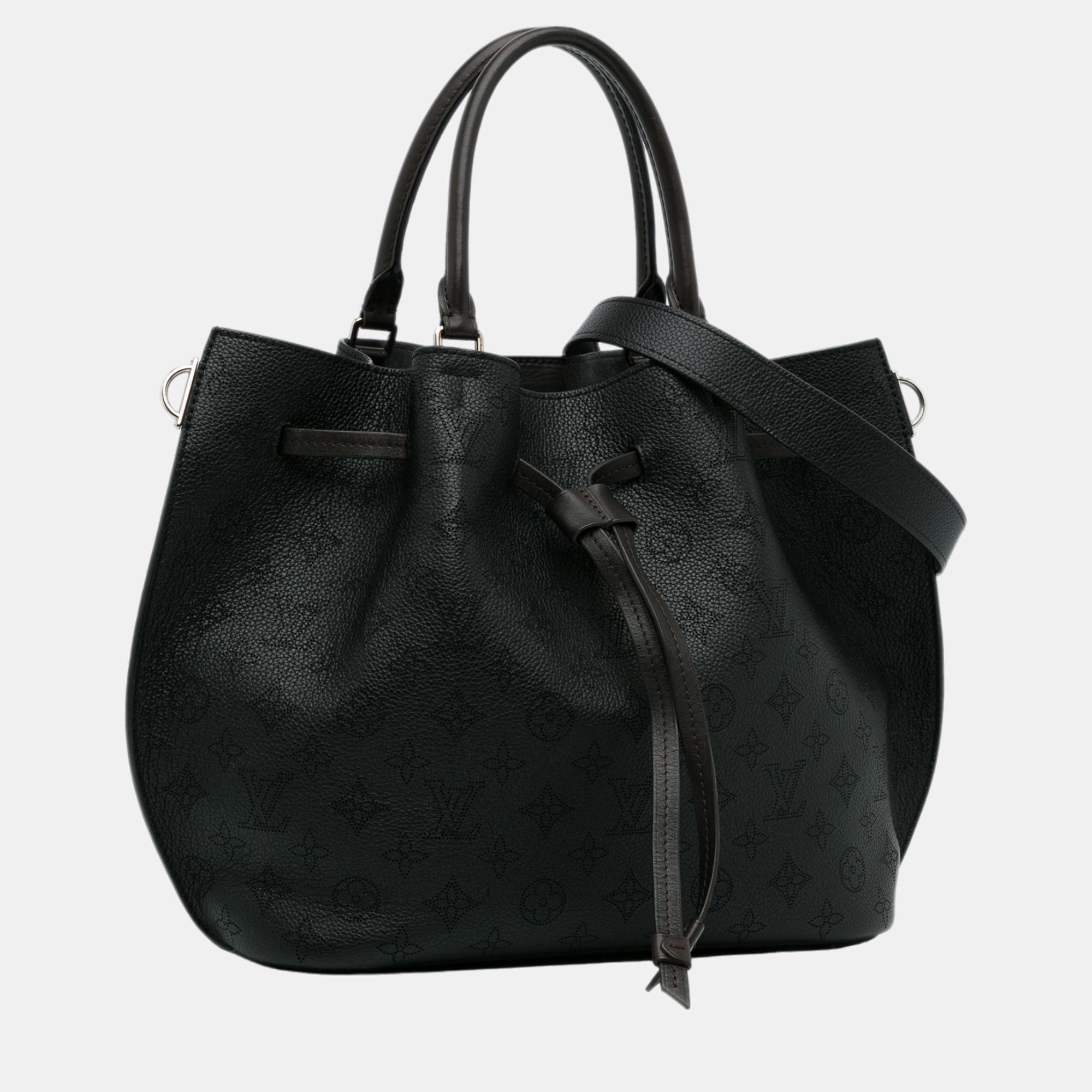 

Louis Vuitton Black Monogram Mahina Girolata