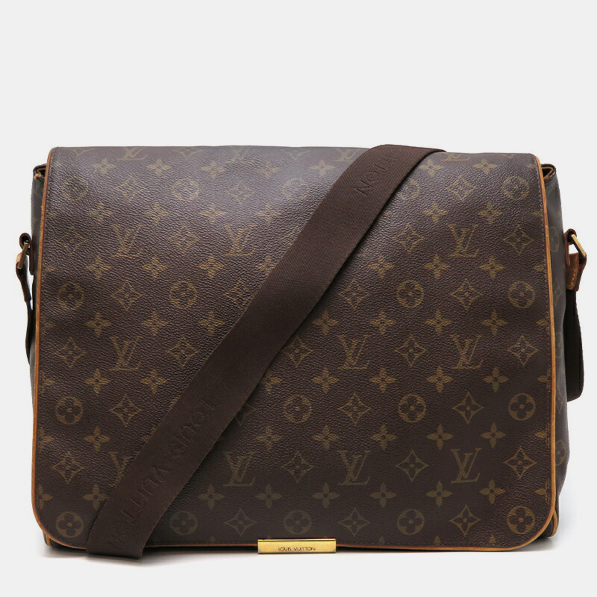 

Louis Vuitton Brown Canvas Monogram Abbesses Messenger Bag