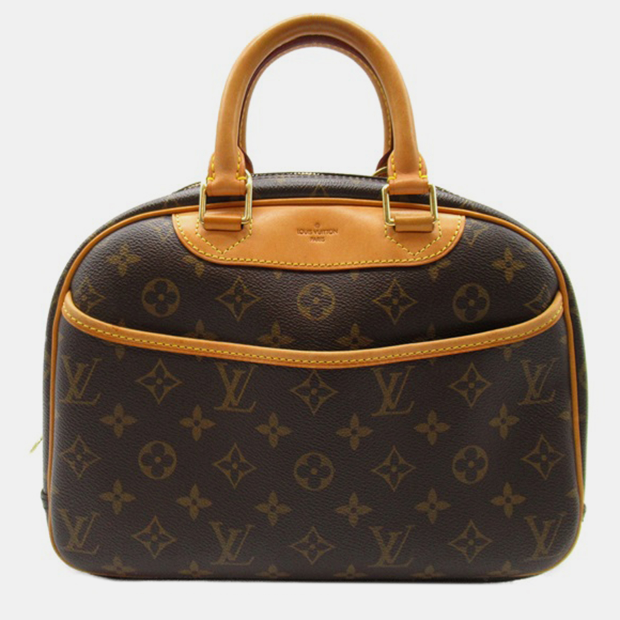 

Louis Vuitton Brown Canvas Monogram Deauville Handbag