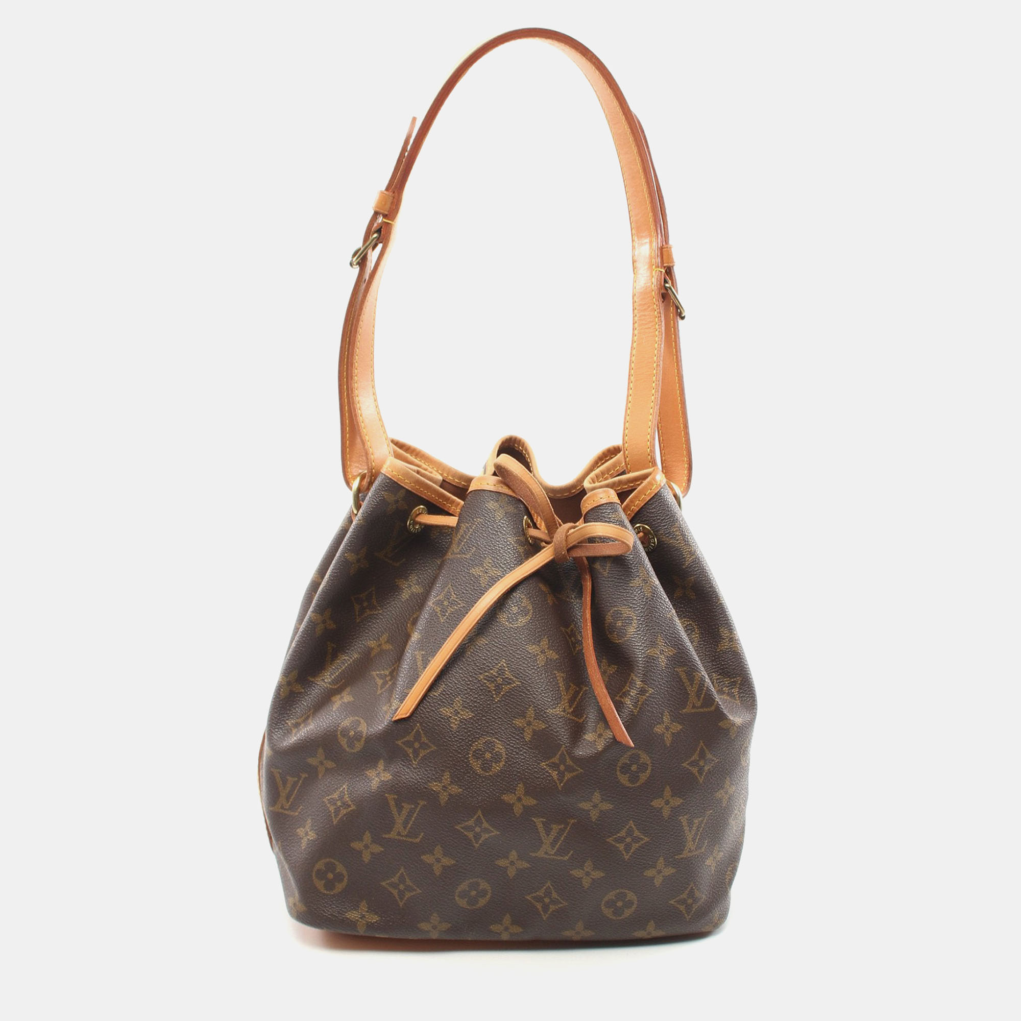 

Louis Vuitton Peti Noe Monogram Shoulder bag PVC Leather Brown