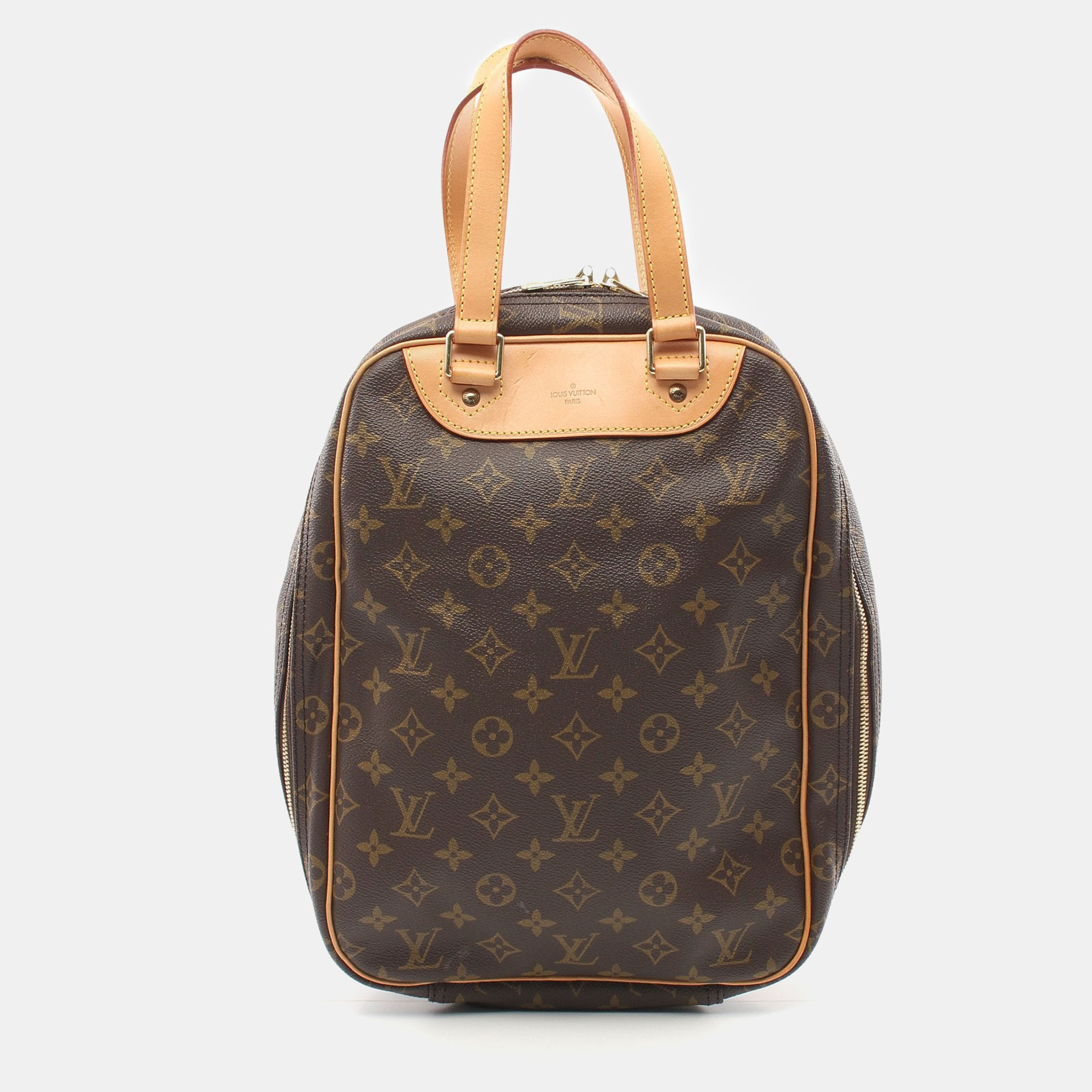 

Louis Vuitton Excursion Monogram Handbag PVC Leather Brown