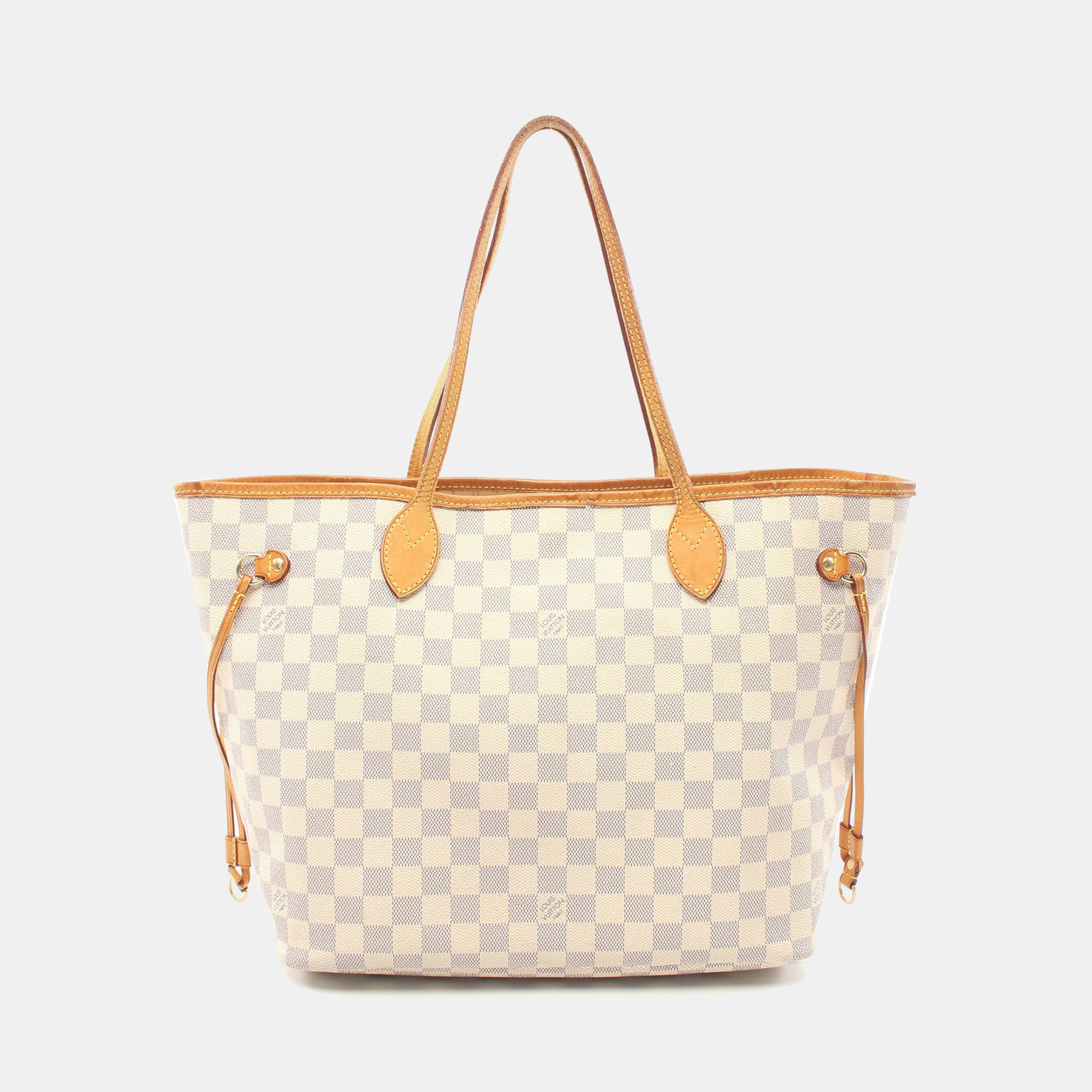 

Louis Vuitton Neverfull MM Damier Azur Shoulder bag Tote bag PVC Leather White