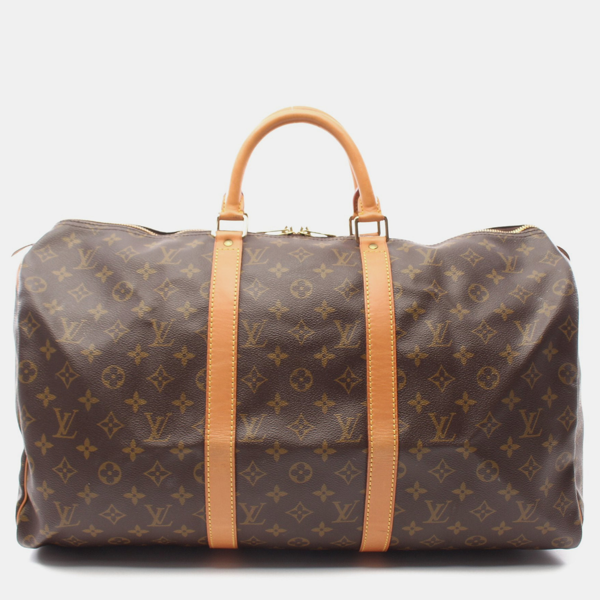 

Louis Vuitton Keepall 50 Monogram Boston bag PVC Leather Brown