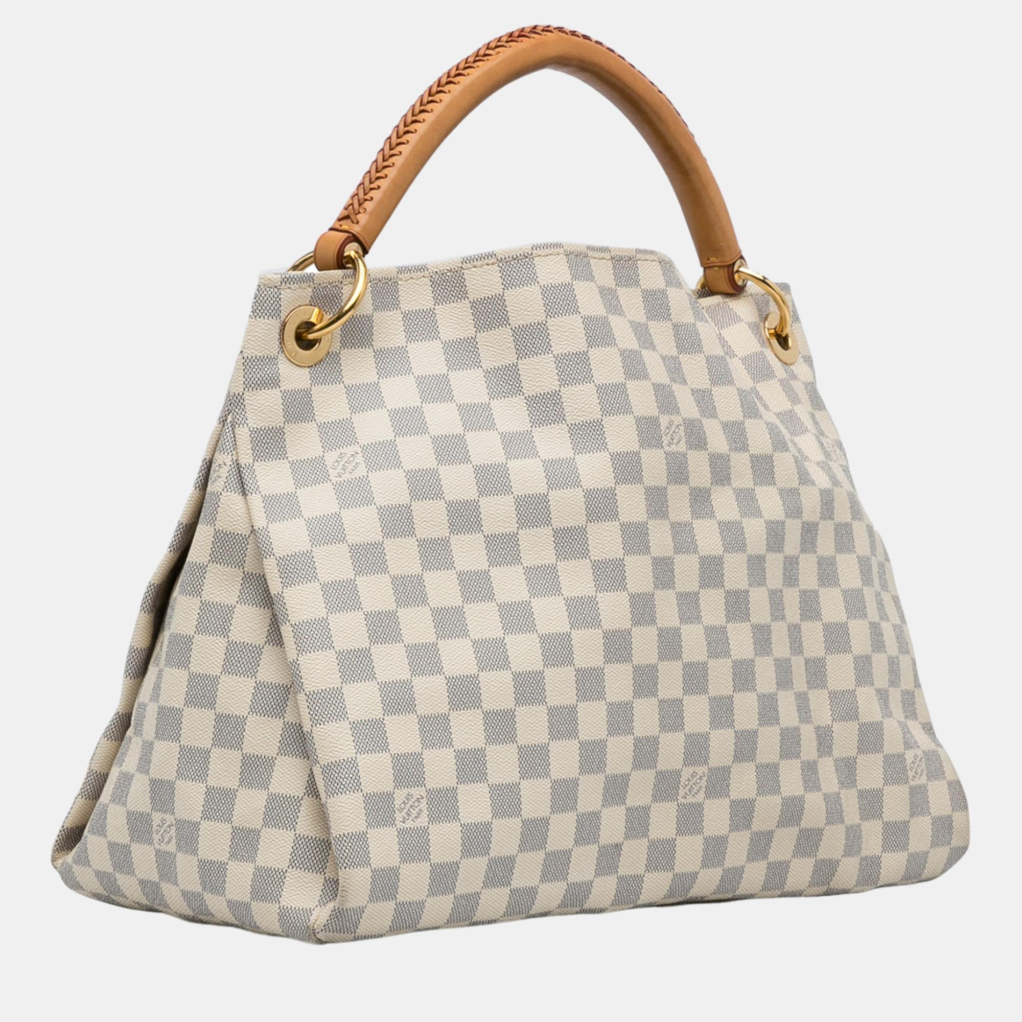 

Louis Vuitton Blue/White Damier Azur Artsy MM