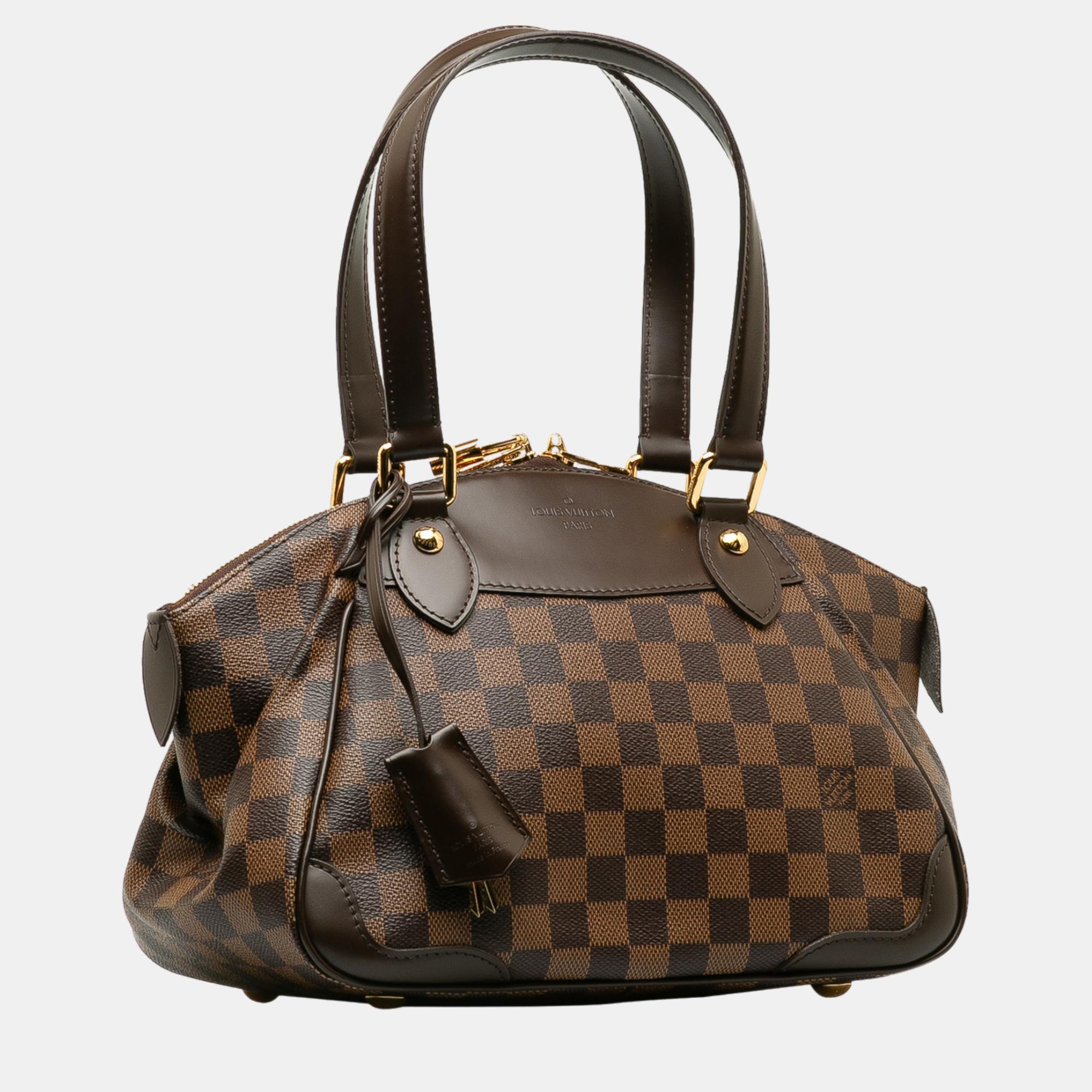 

Louis Vuitton Brown Damier Ebene Verona PM