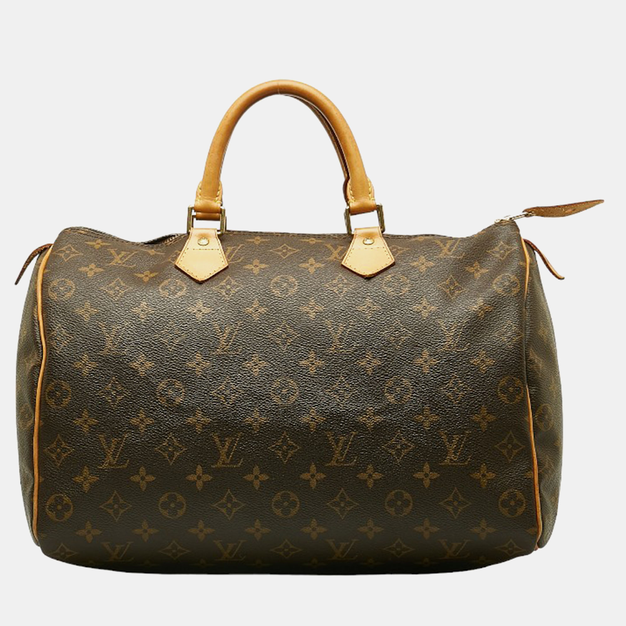 

Louis Vuitton Brown Monogram Canvas Speedy 35 Bag