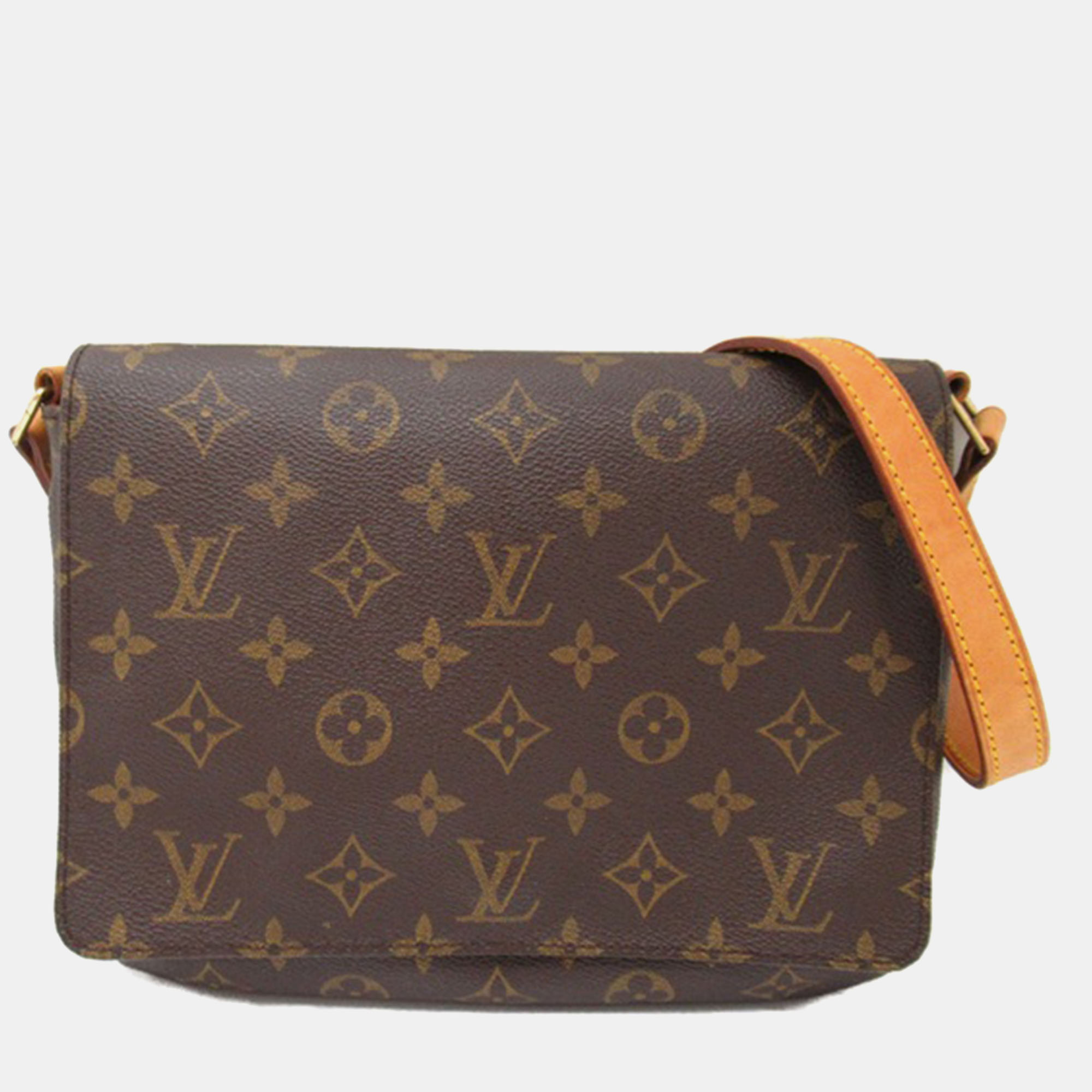 

Louis Vuitton Brown Monogram Canvas Musette Tango Short Strap Bag