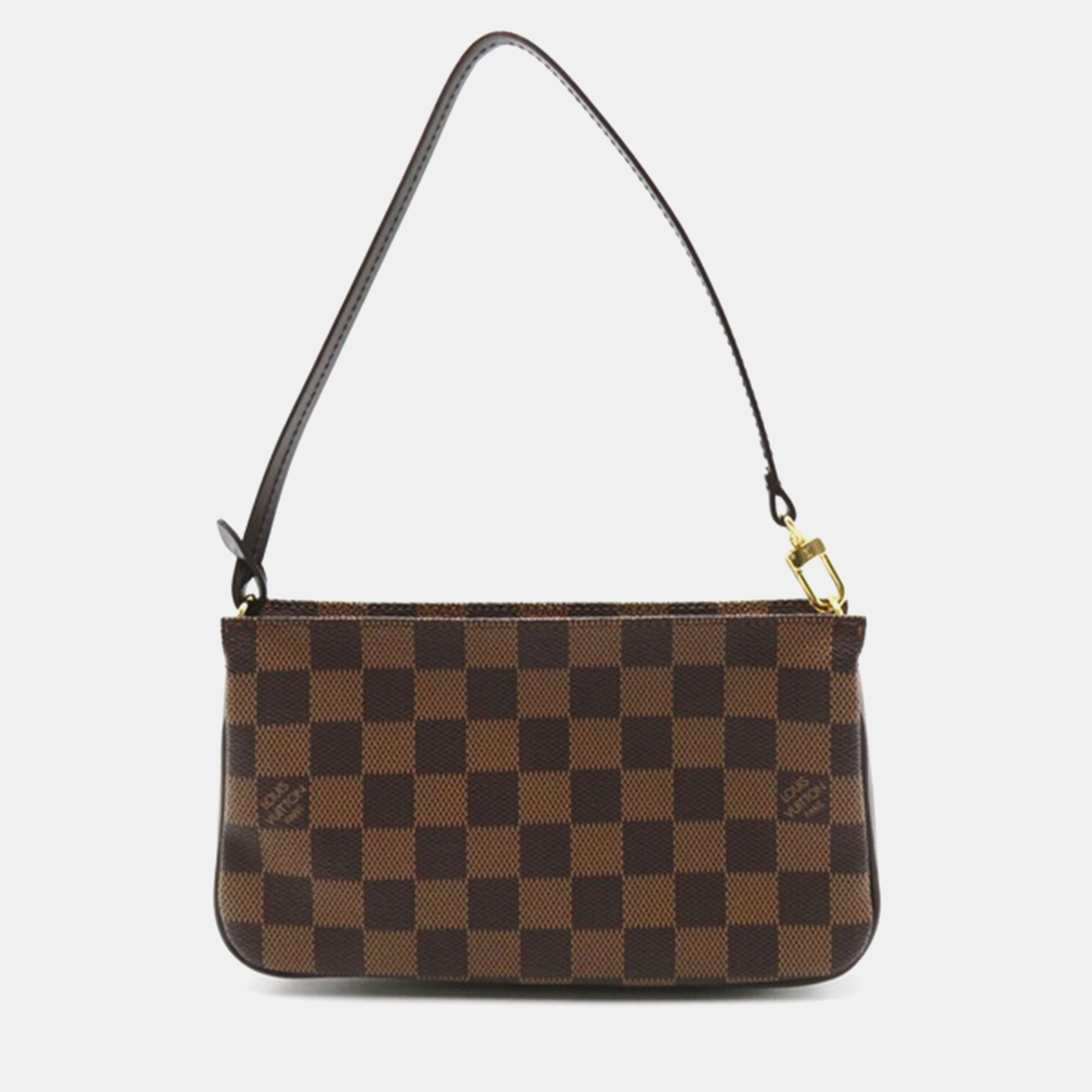 

Louis Vuitton Brown Canvas Damier Ebene Navona