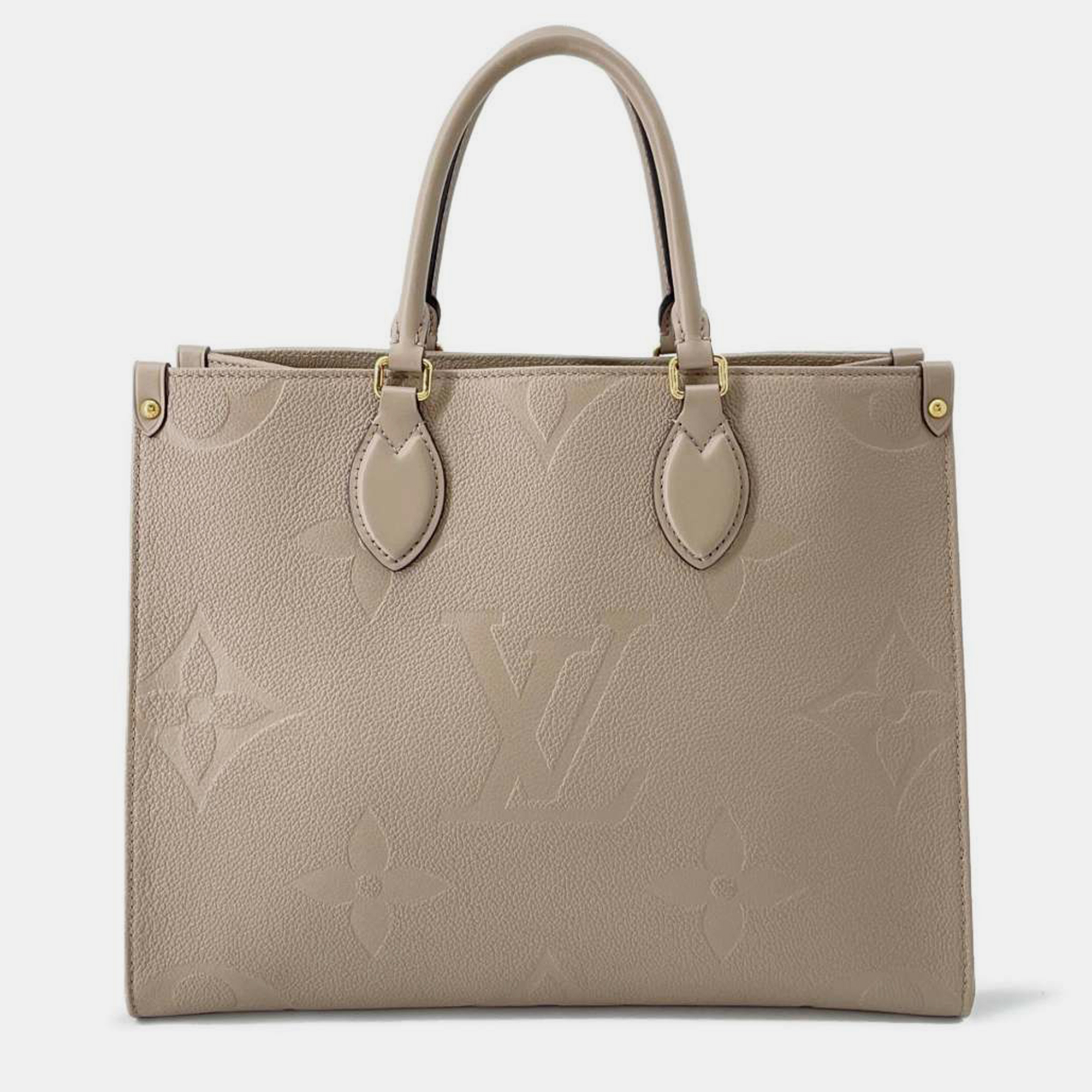 

Louis Vuitton Monogram Giant Empreinte Onthego MM Bag, Grey