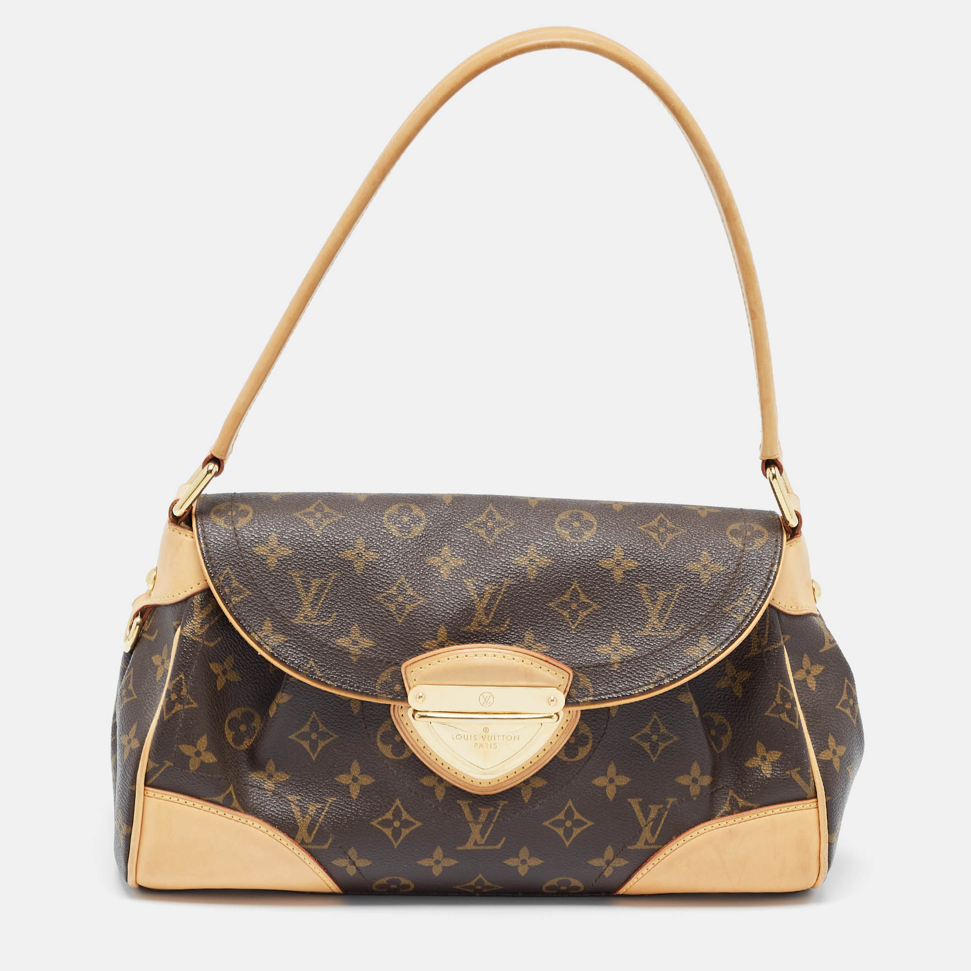 

Louis Vuitton Monogram Canvas Beverly MM Bag, Brown