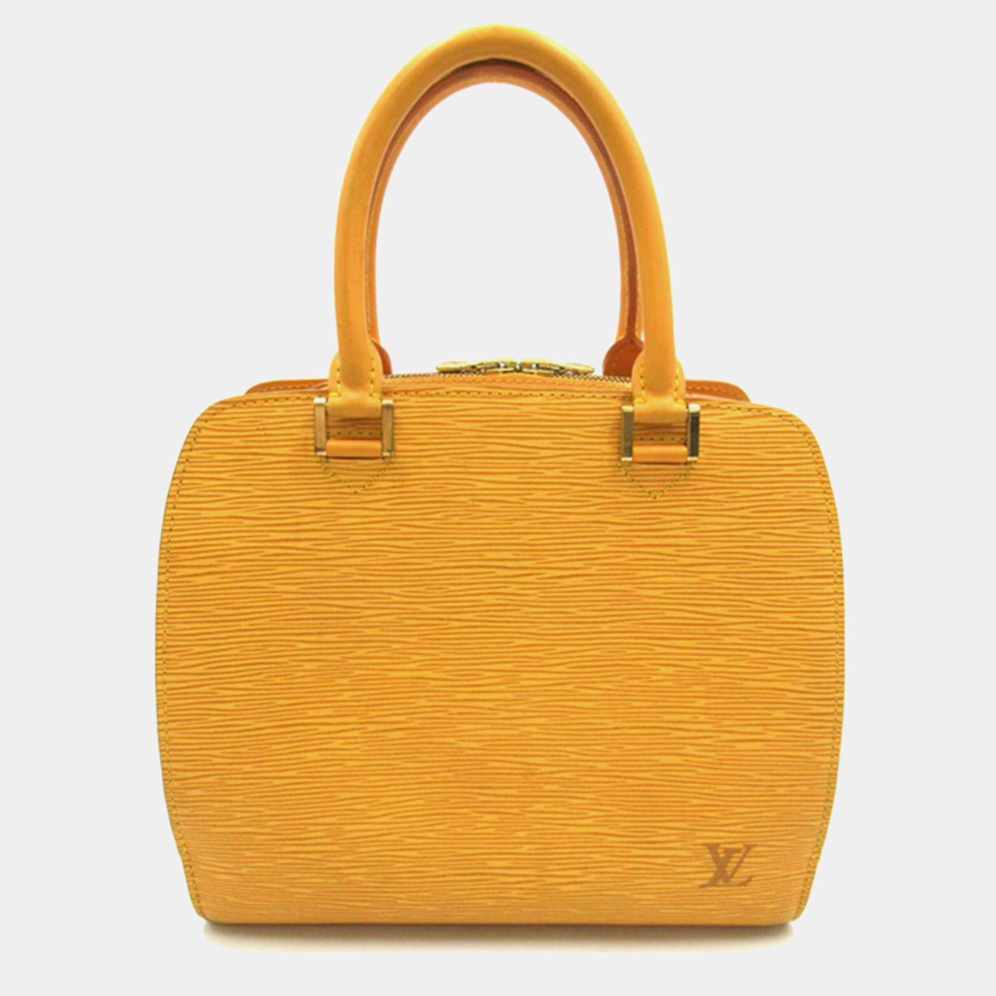 

Louis Vuitton Yellow Epi Leather Pont Neuf Tote Bag