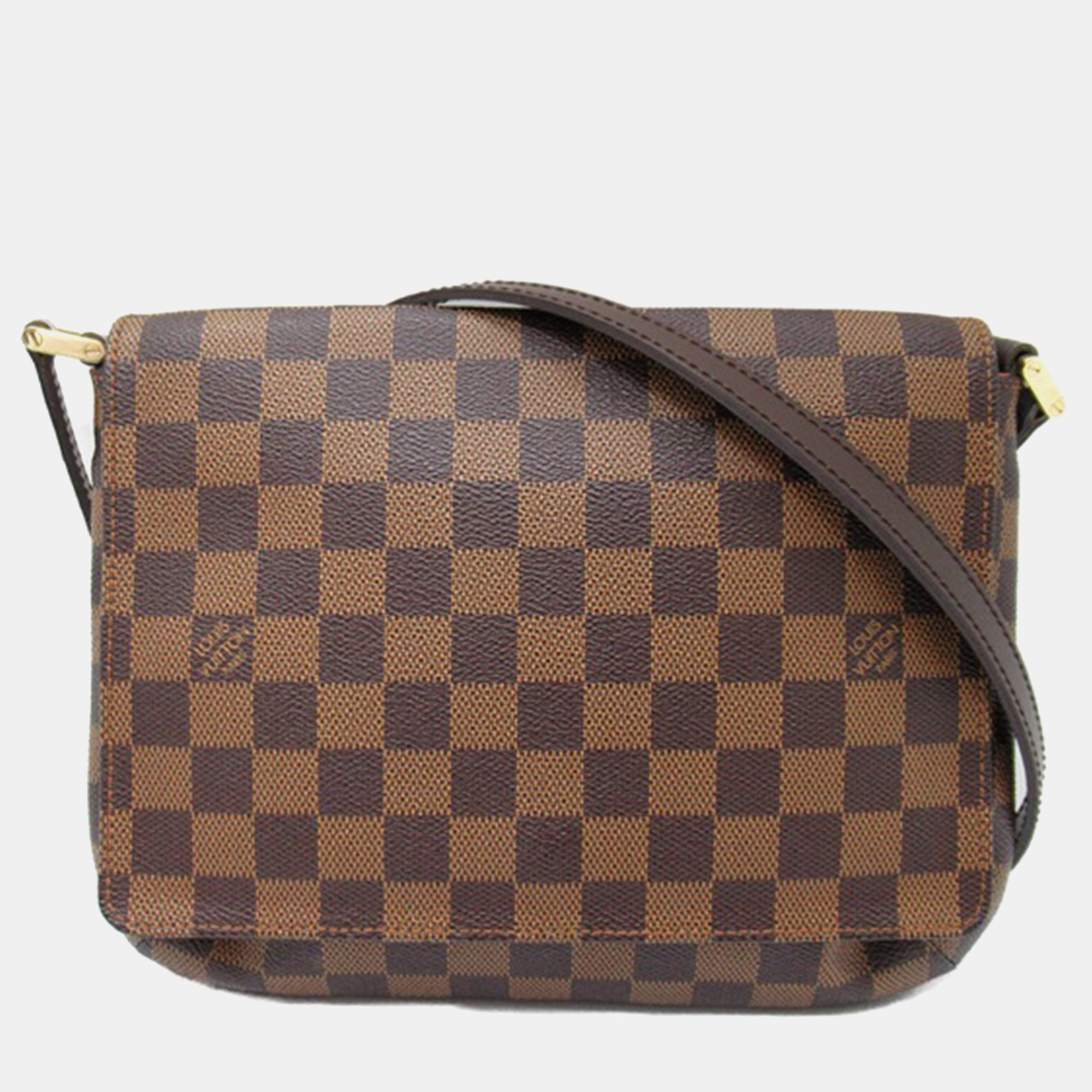 

Louis Vuitton Brown Damier Ebene Canvas Musette Tango Shoulder Bag