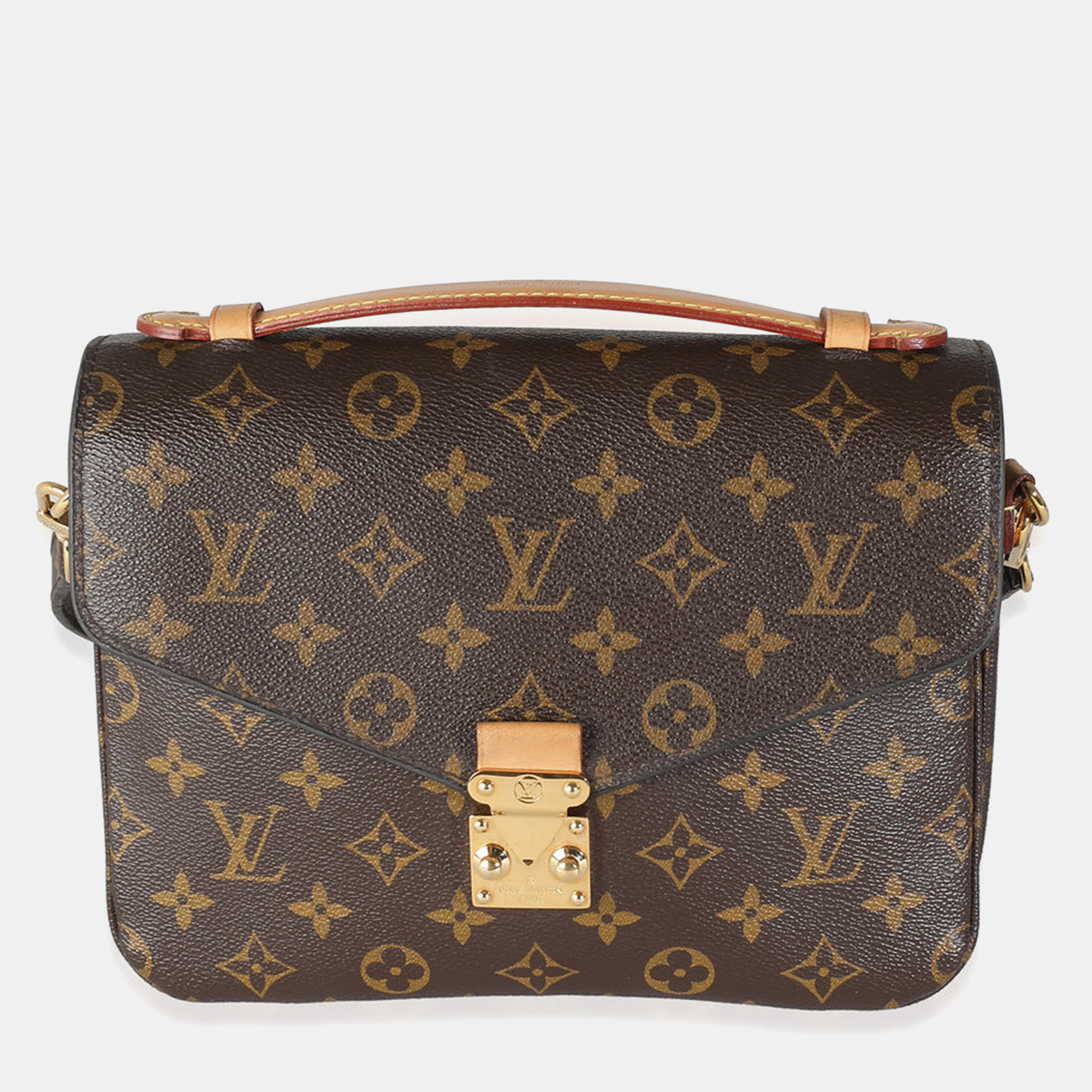 

Louis Vuitton Monogram Canvas Pochette Metis Crossbody Bag, Brown