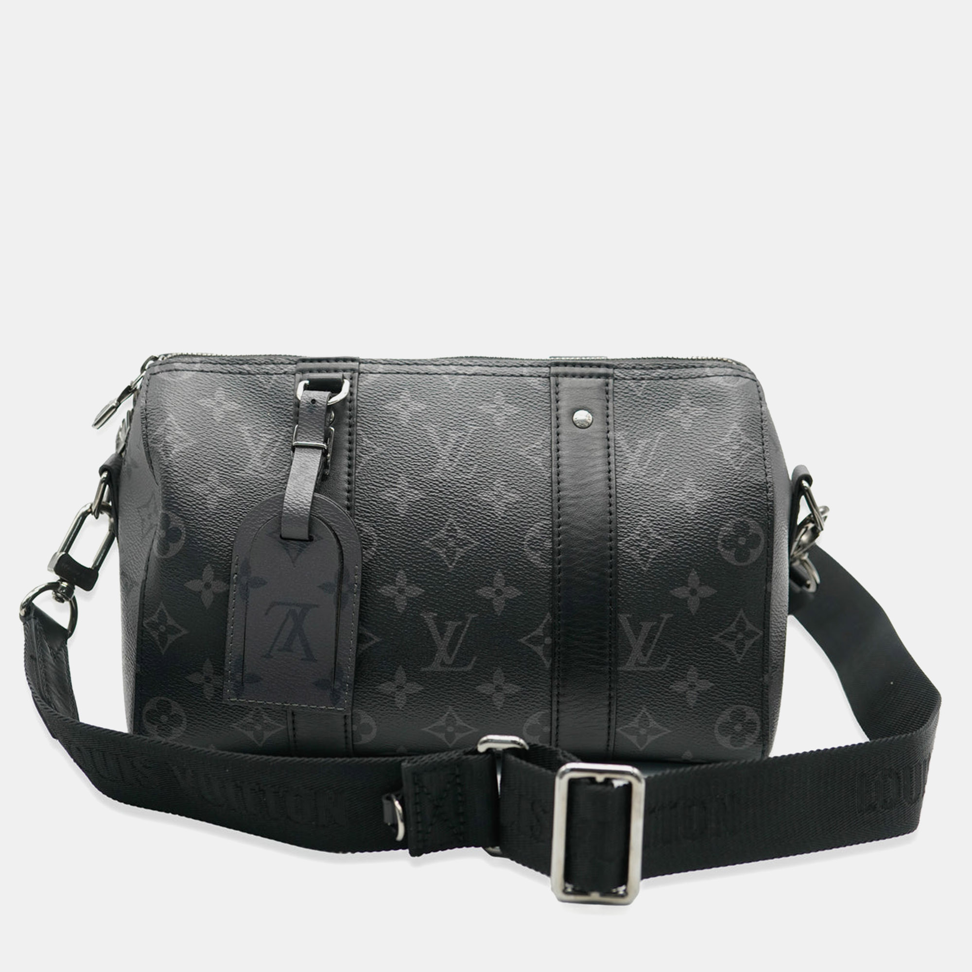 

Louis Vuitton Monogram Canvas Eclipse City Keepall handbag, Black